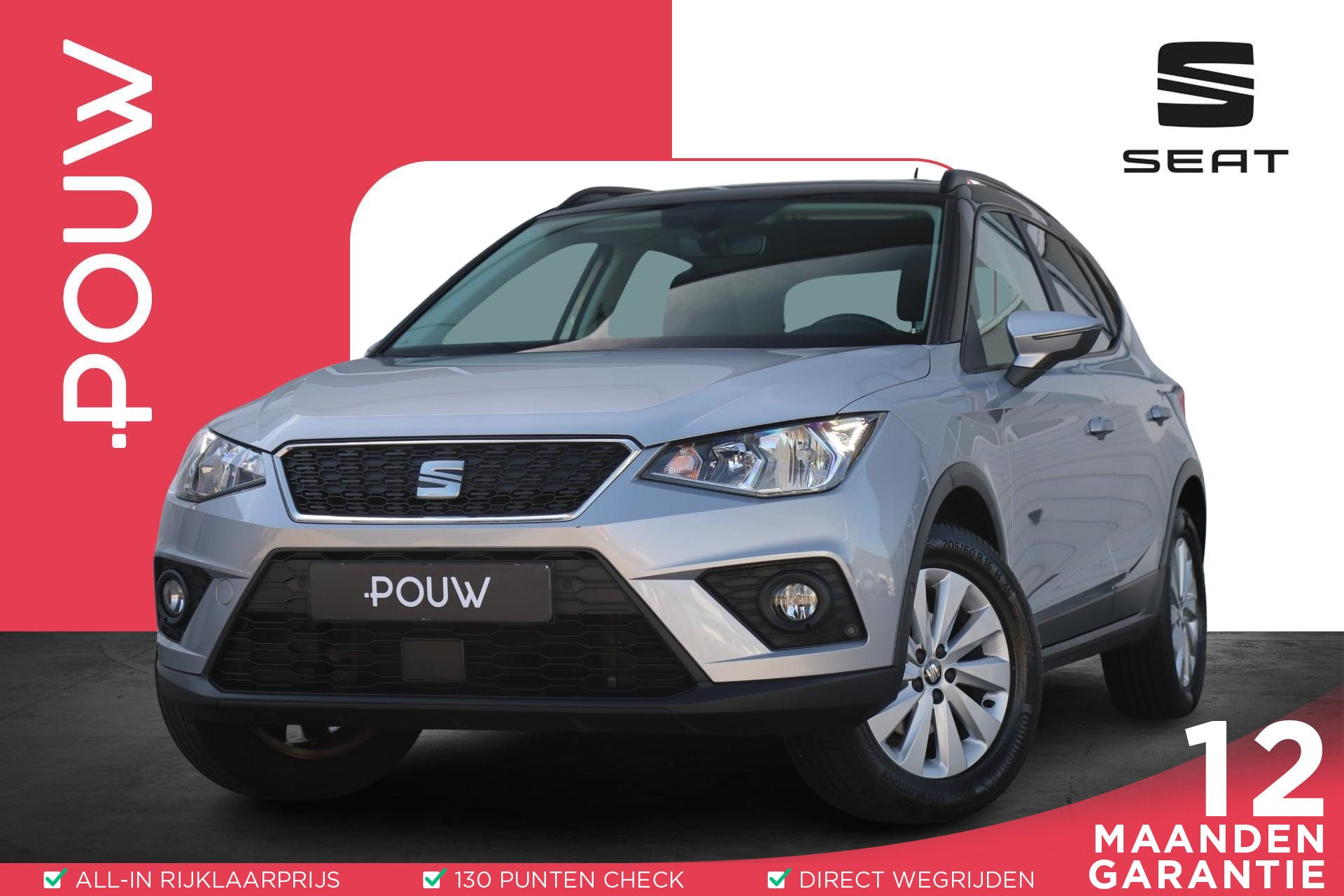 SEAT Arona 1.0 TSI 95pk Style Business Intense | Trekhaak | Achteruitrijcamera | Navigatie | Climate Control
