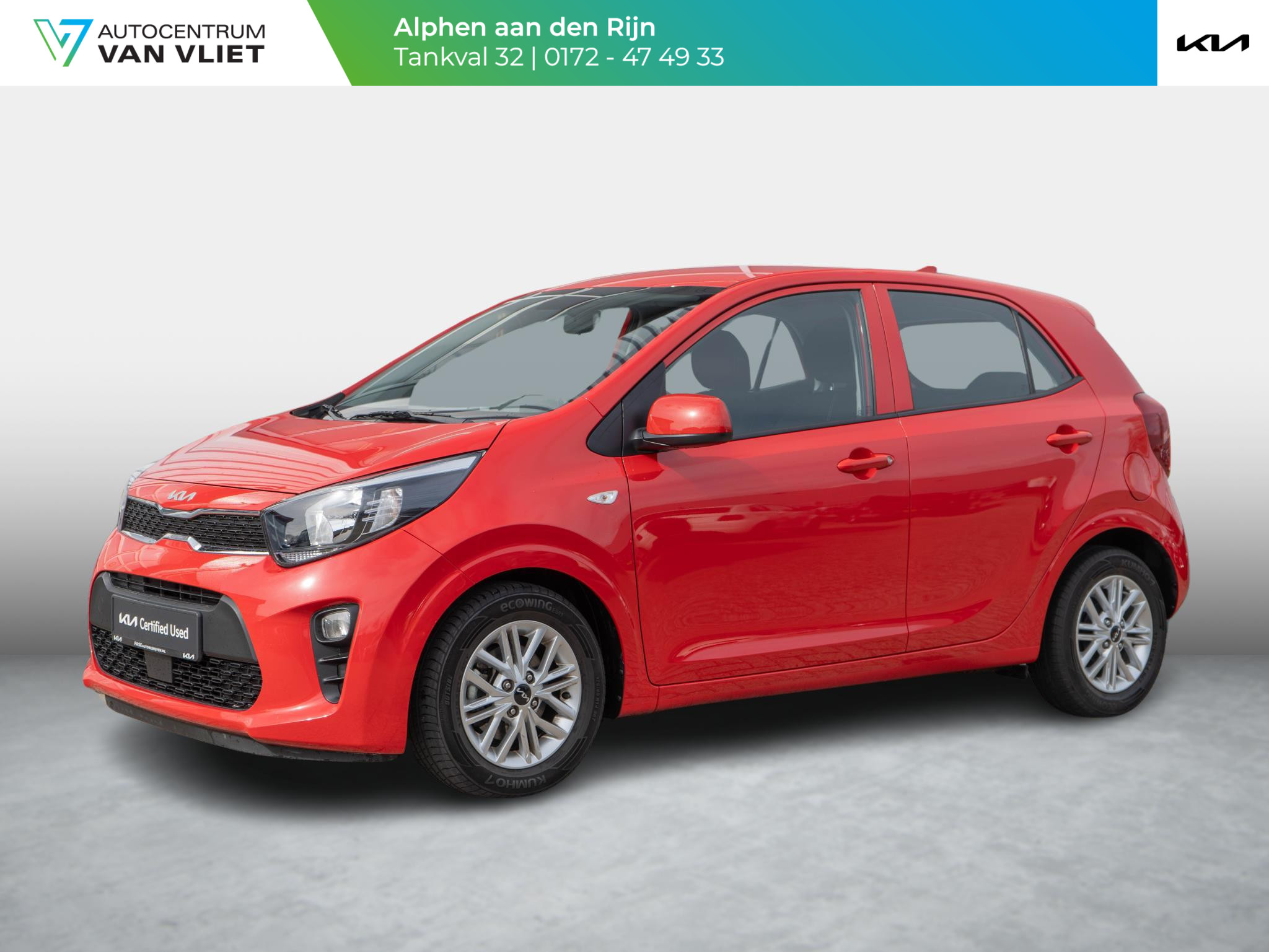 Kia Picanto 1.0 DPi DynamicLine | Carplay | Camera | 14' LM | Bluetooth | Airco| Cruise