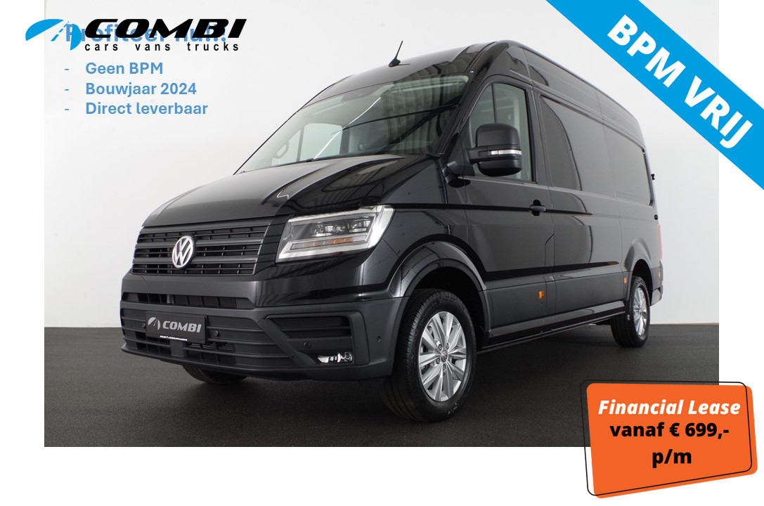 Volkswagen Crafter 35 2.0 TDI L3H3 Highline Exclusive > Geen BMP!!/177pk/Geveerde stoel/LED/Camera/Trekhaak/Adapt. cruise | Operational lease ook mogelijk!