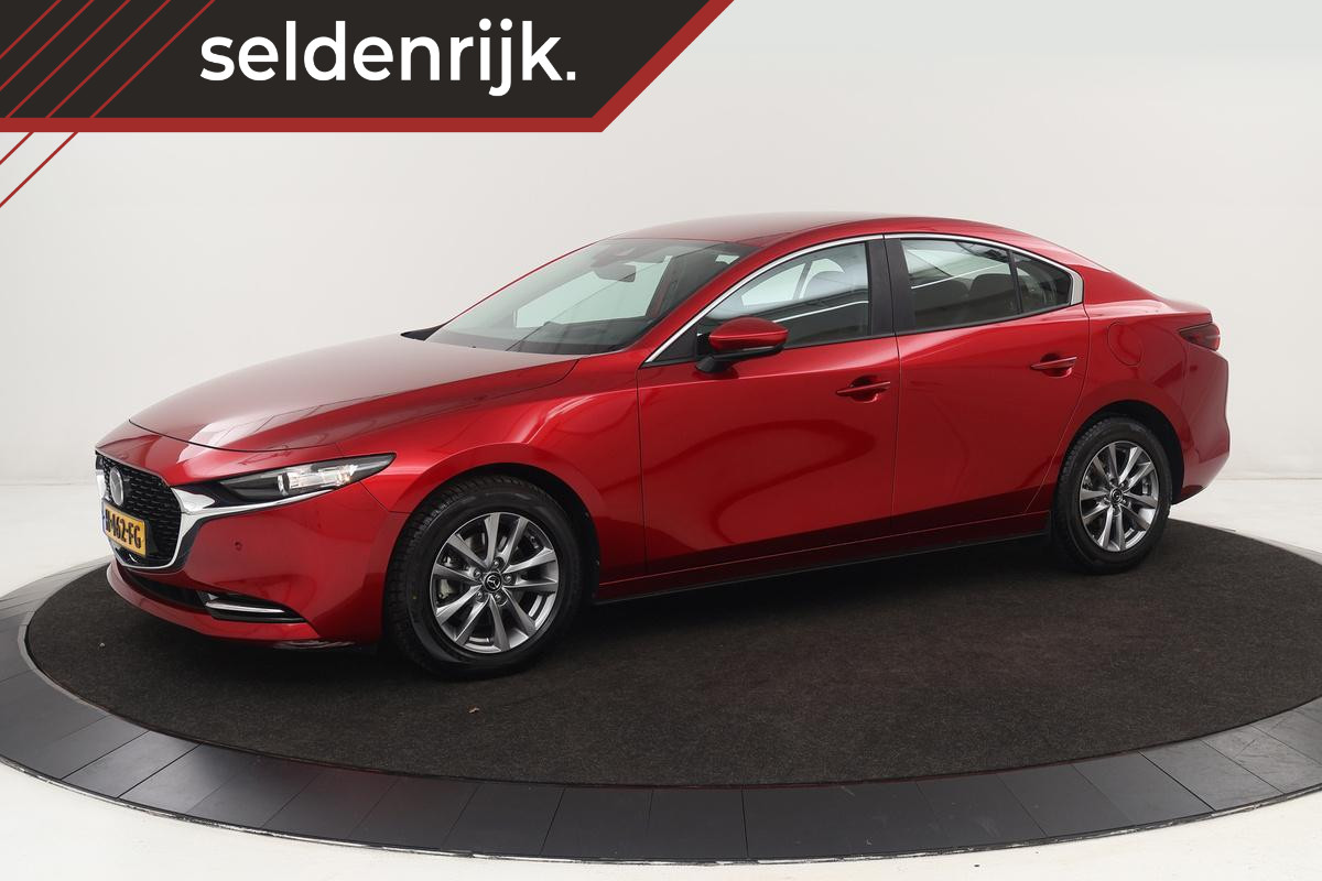 Mazda 3 2.0 SkyActiv-X Comfort | Stoel & stuurverwarming | Head-Up | Carplay | BOSE Sound | Adaptive cruise | Full LED | Keyless | Navigatie