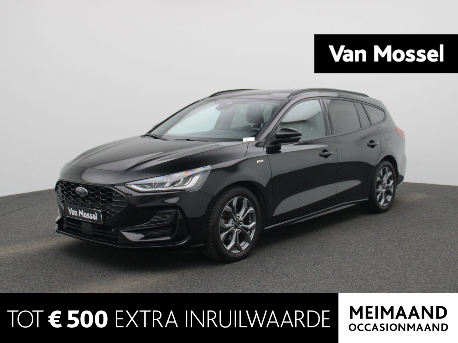 Ford Focus Wagon 1.0 EcoBoost Hybrid ST-Line | Automaat | Stoel/stuur voorruitverwarming | Camera | Navigatie | cruise control | climate control | DAB | Apple carplay