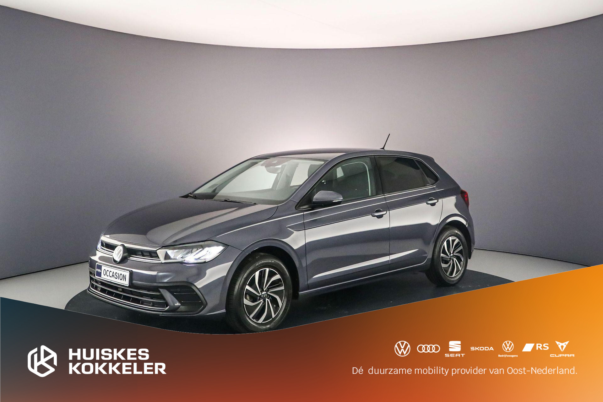 Volkswagen Polo Life Edition 1.0 TSI 95pk Adaptive cruise control, Achteruitrijcamera, LED koplampen, Airco, DAB, Radio, App connect, Parkeersensor achter, Bluetooth