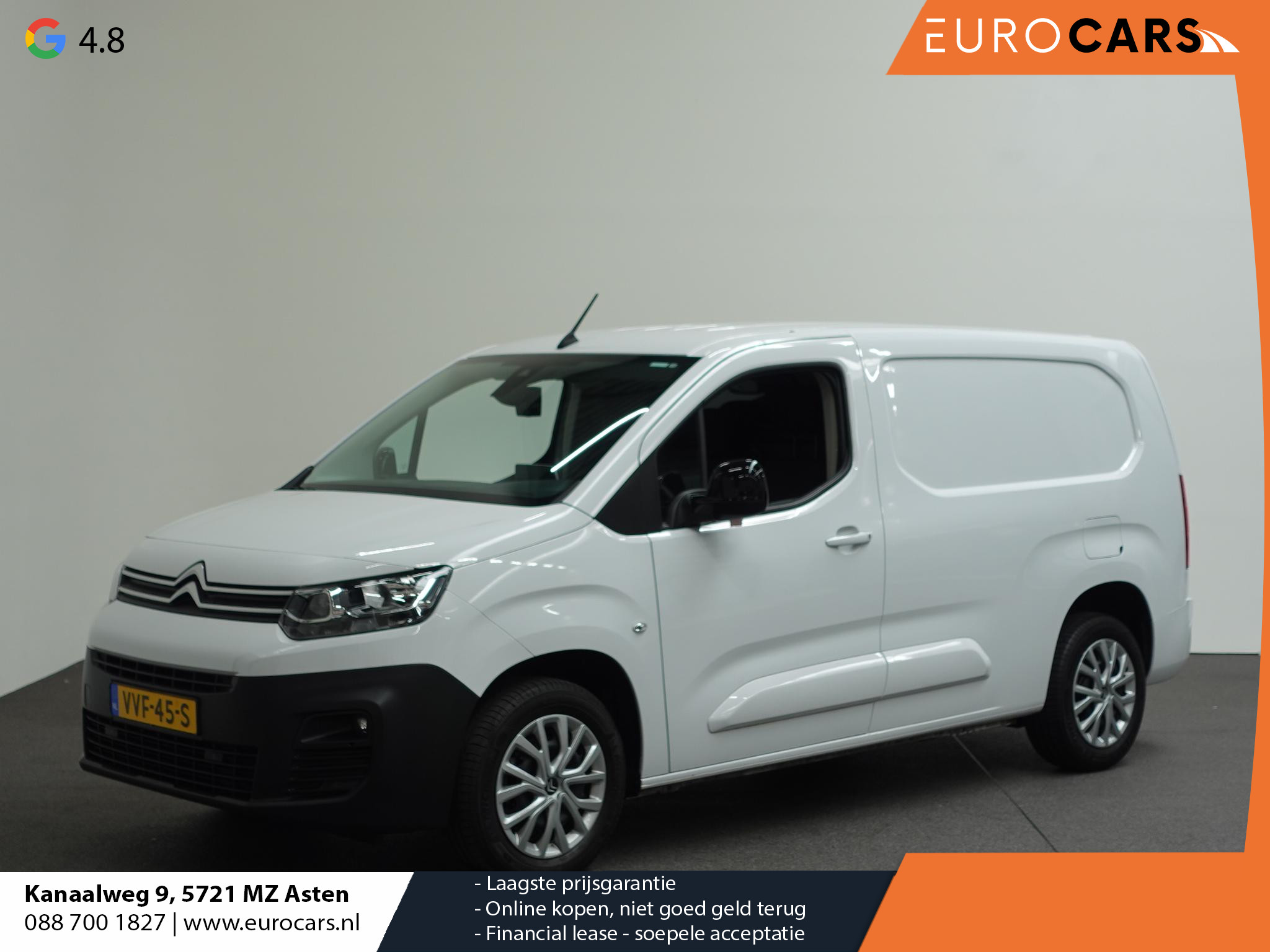 Citroën Berlingo 1.5 BlueHDi 130PK L2 3-zits Automaat Airco Bluetooth PDC achter Trekhaak