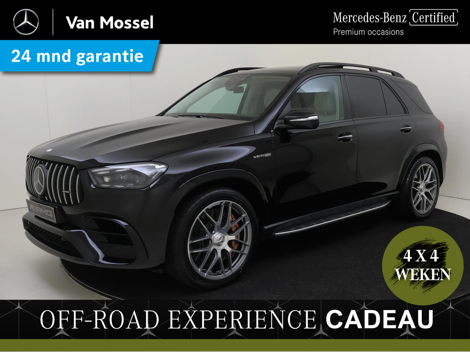Mercedes-Benz GLE AMG 63 S 4MATIC+ Premium Plus / Panoramadak/ Keramisch/ Carbon stuur/ Standkachel/ Head Up/ Burmester