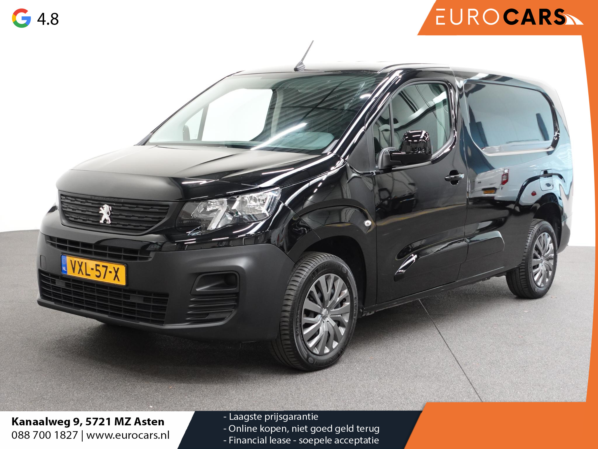 Peugeot Partner 100PK L2 Trekhaak 3-Zits Cruise control Parkeersensoren Radio Bluetooth