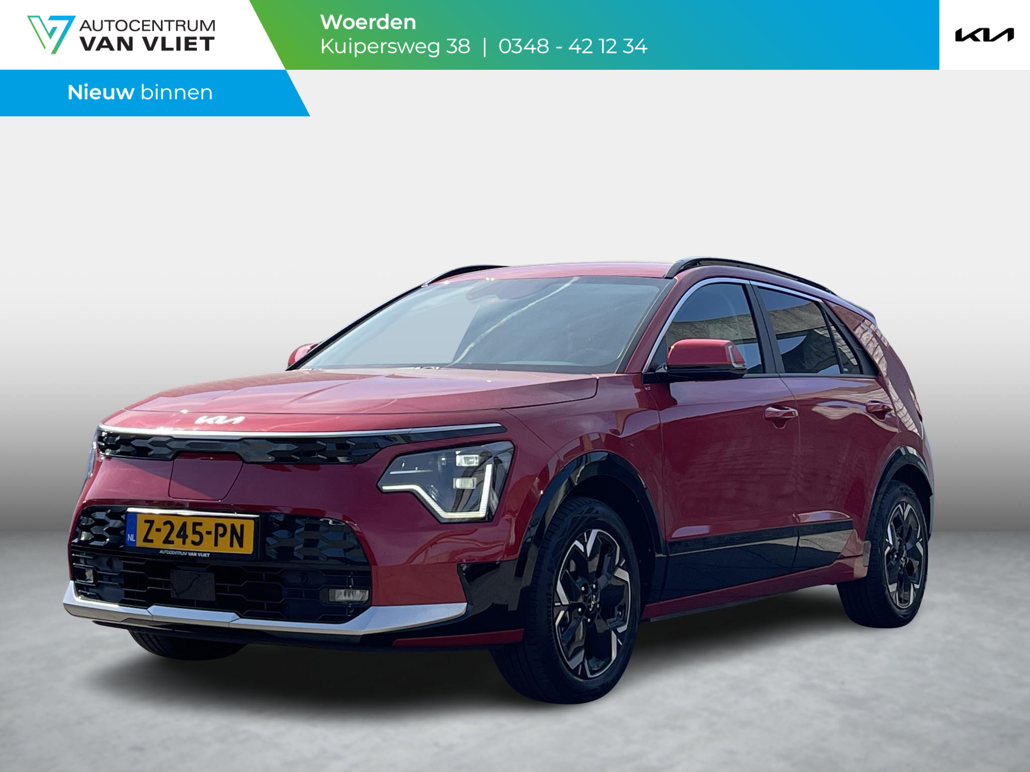 Kia Niro EV Edition Advanced 64.8 kWh | Cruise | Clima | Camera | Navi | Stoel-stuurverwarming |