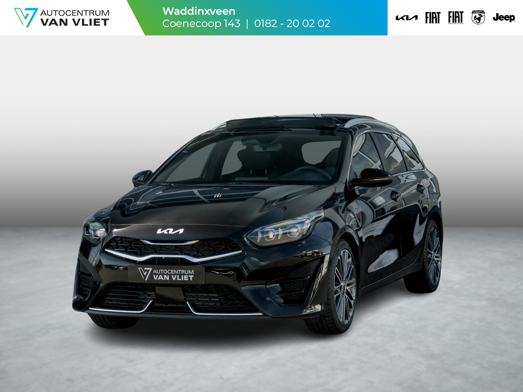 Kia Ceed Sportswagon 1.5 T-GDi GT-PlusLine | Direct leverbaar | Schuif/Kanteldak | Stoel&Stuur Verwarming | Premium Audio | Navi | 18"