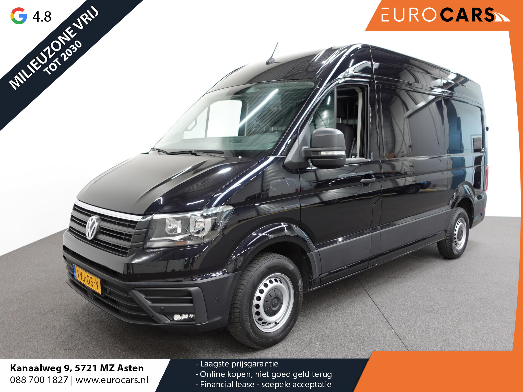 Volkswagen Crafter 177pk Automaat L3H3/ L2H2 Highline Camera Apple Carplay/Android Auto Airco Cruise control Euro6