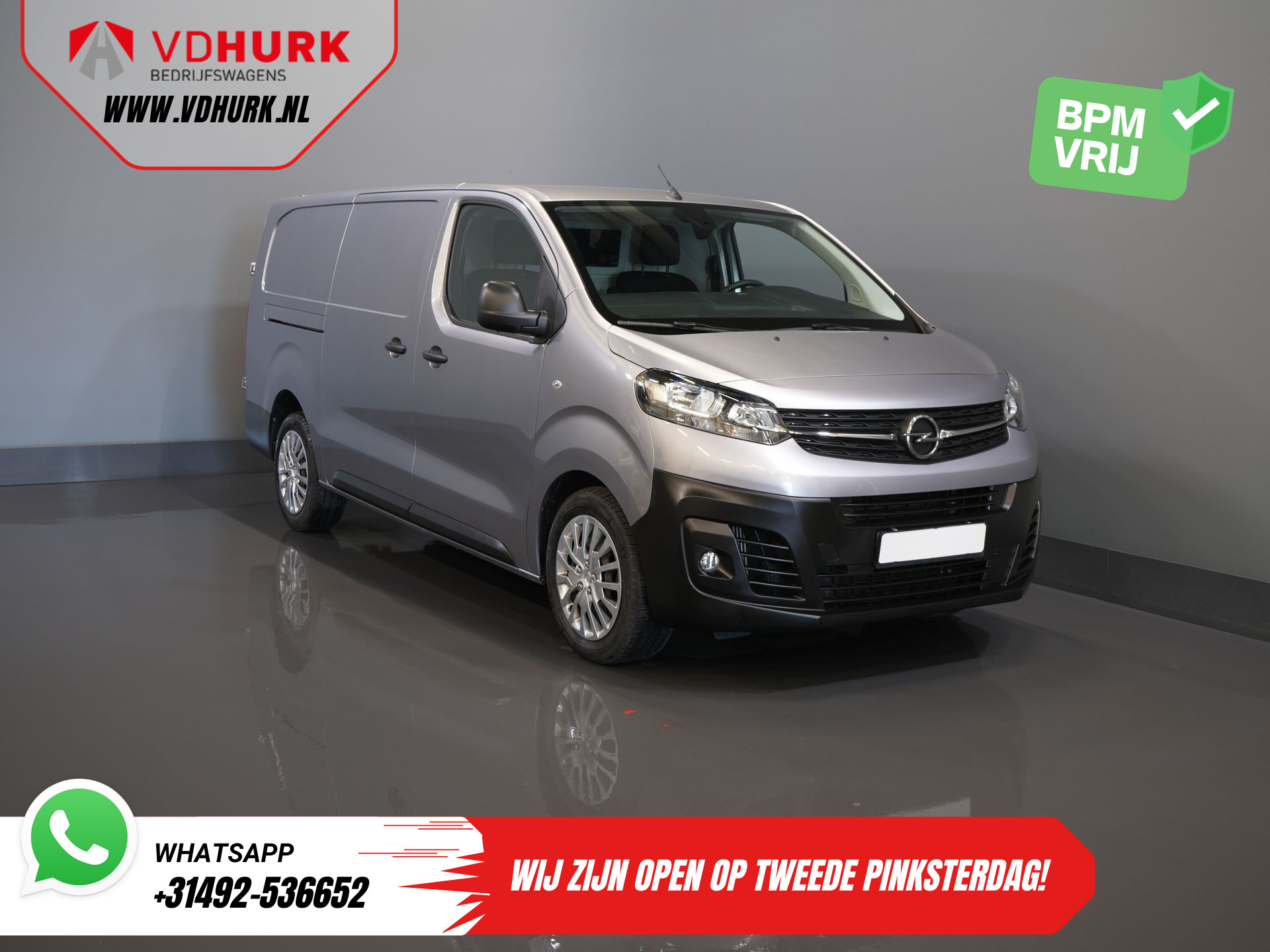 Opel Vivaro 2.0 CDTI 150 pk Aut. L3 BPM VRIJ! NL Auto/ Carplay/ Cruise/ Camera/ Navi/ Trekhaak