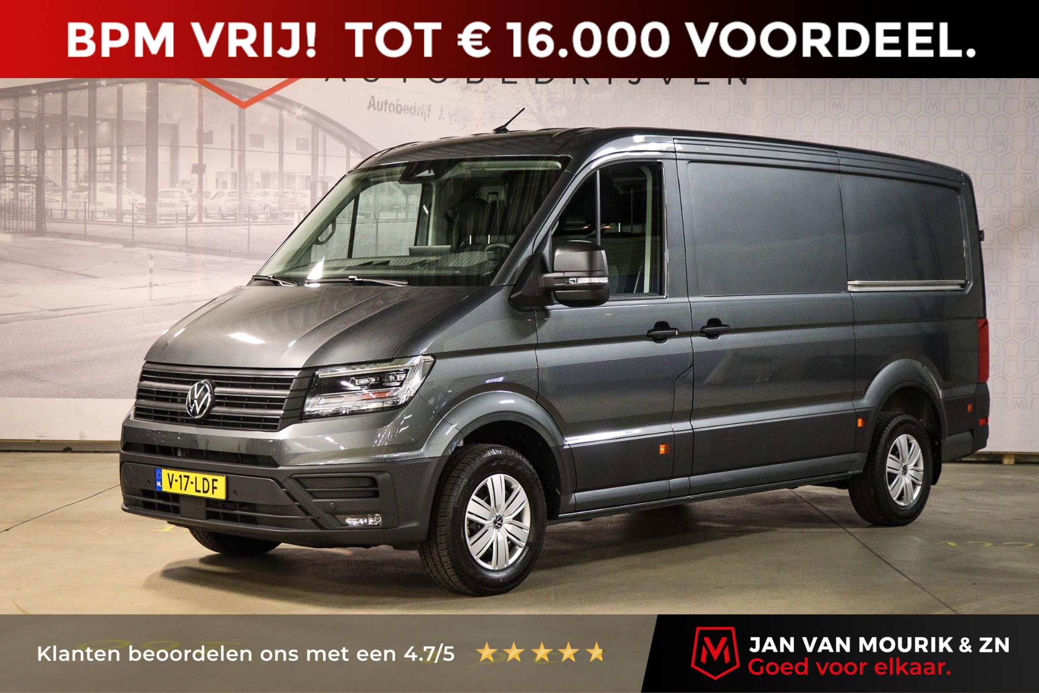 Volkswagen Crafter 35 2.0 TDI L3H2 Comfortline | 2 X SCHUIFDEUR | ERGO COMFORT | LED | CLIMA | DAB | CAMERA | STOELVERWARMING