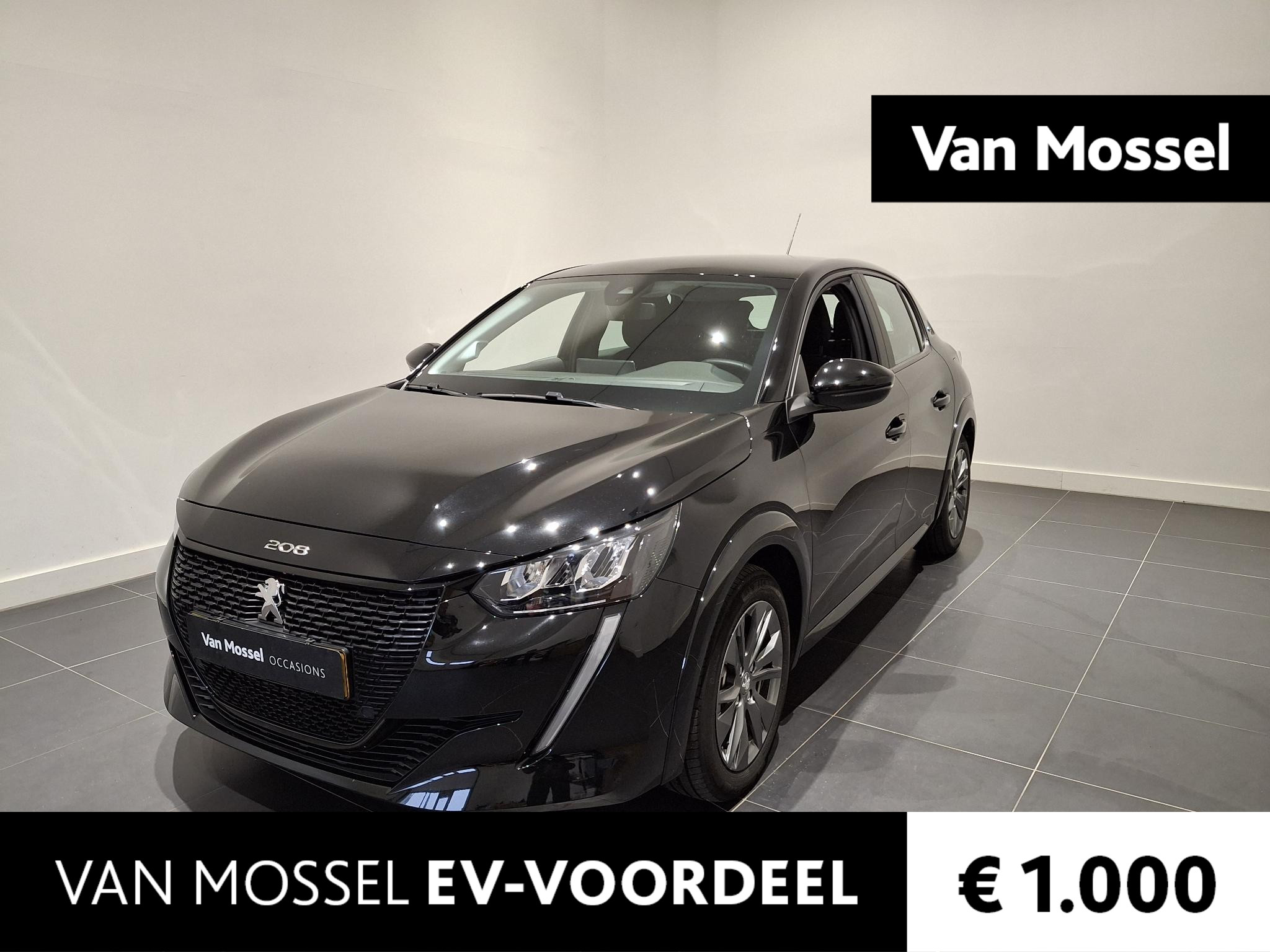 Peugeot e-208 EV Active Pack 50 kWh | Climate control | Apple Carplay/Android Auto | 16" Lichtmetalen velgen | Zeer gunstige km stand!!