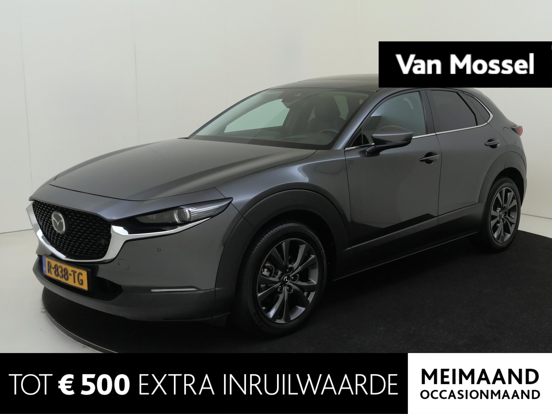 Mazda CX-30 2.0 e-SkyActiv-X M Hybrid Luxury | Leer | Elektrische verstelbare stoel | Bose | Trekhaak |
