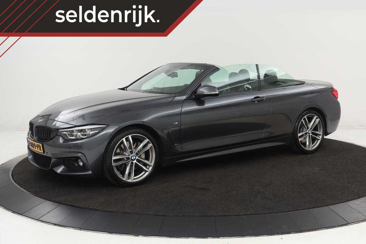 BMW 4 Serie Cabrio 440i M Sport | Stoel & stuurverwarming | Head-Up | Leder | Camera | Nekverwarming | Trekhaak | Harman/Kardon | Adaptief LED | Keyless | Navigatie