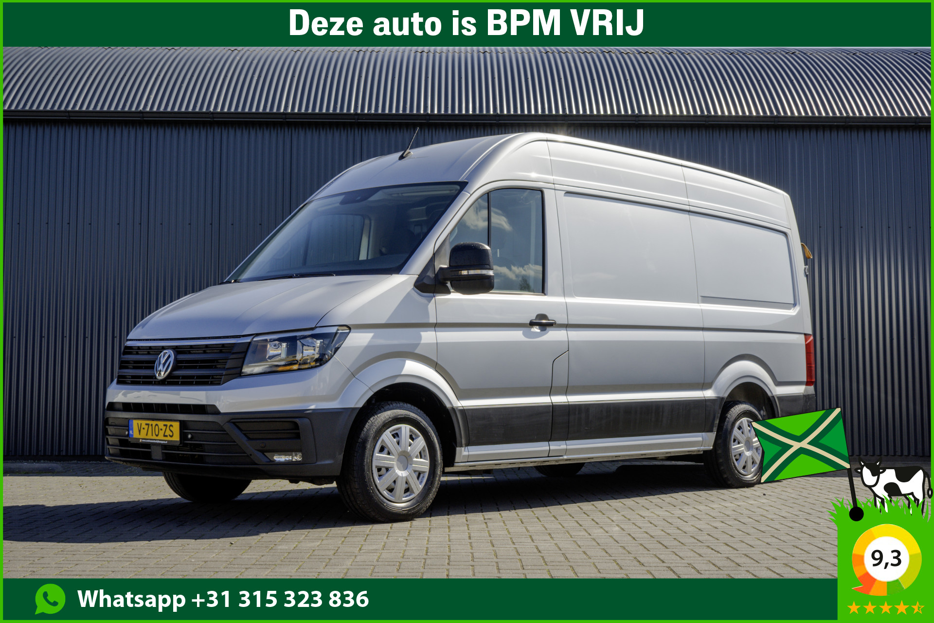 Volkswagen Crafter 2.0 TDI L3H3 140pk | Laadklep | Laadlift | Automaat | CarPlay | Camera | PDC | Cruise | Airco | Euro 6