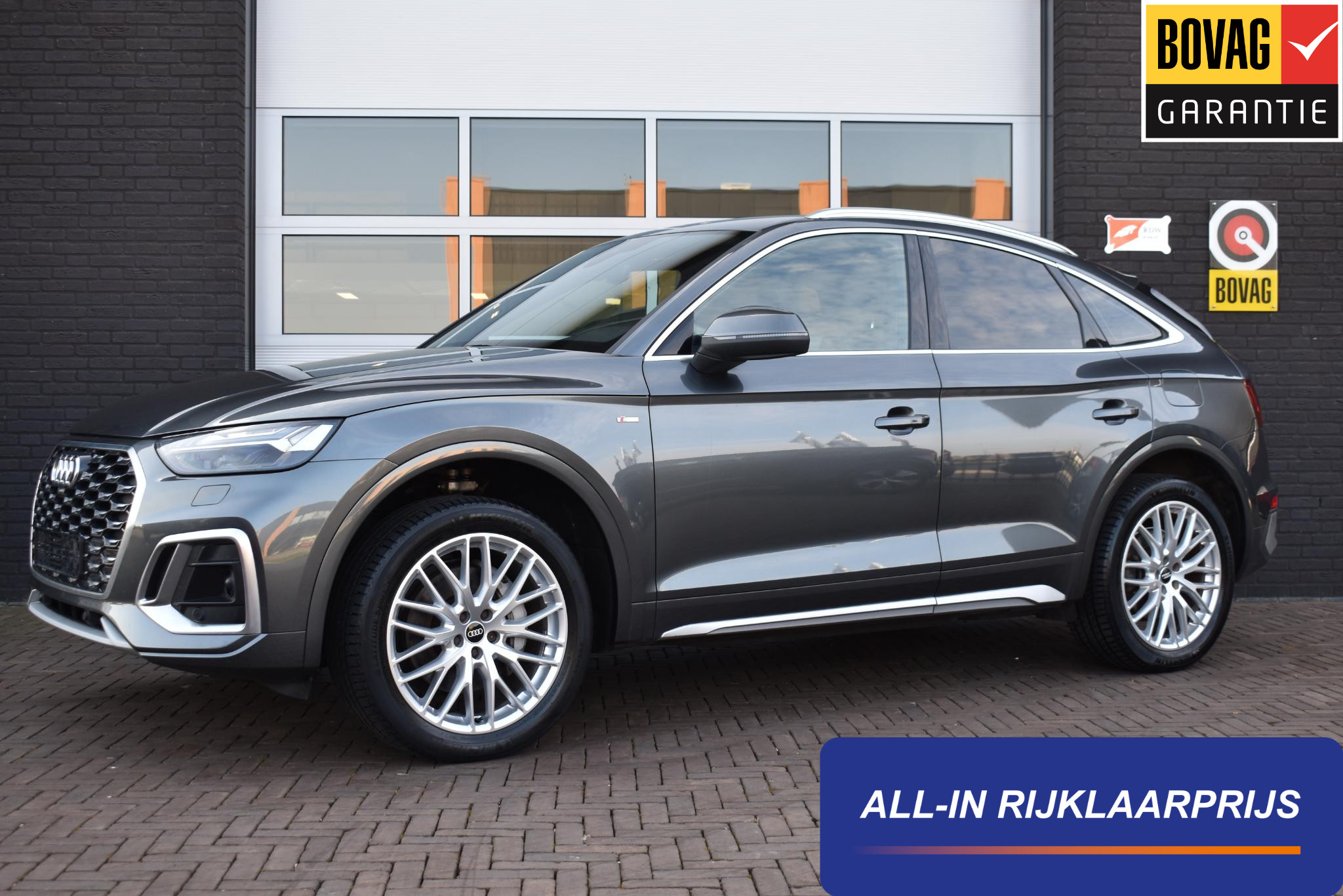 Audi Q5 Sportback 2.0 50 TFSI e Plugin-Hybrid Quattro S Tron 299PK Aut. S-Line | Navi | Camera | inkl. trekhaak | Incl. Garantie