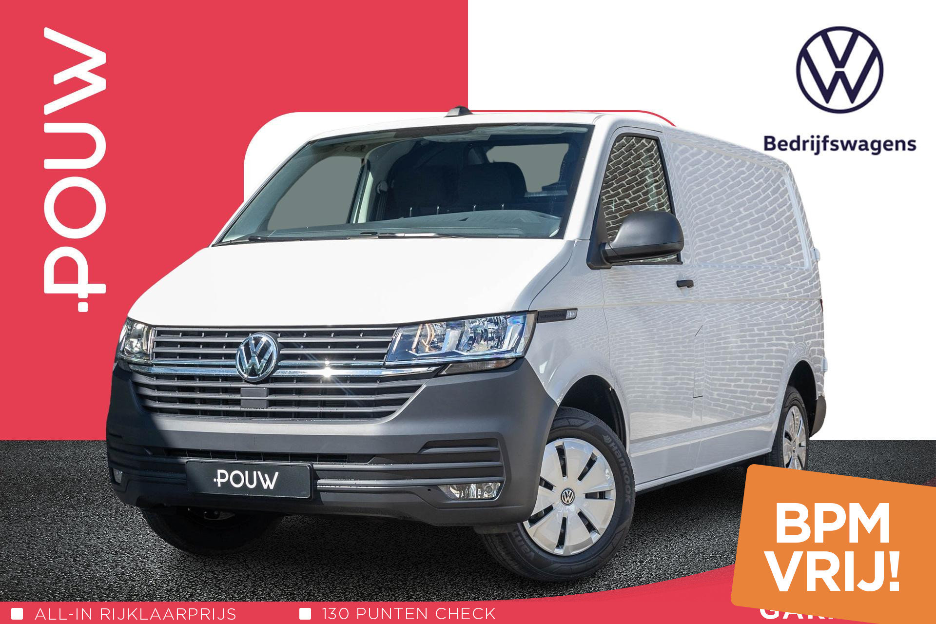 Volkswagen Transporter 2.0 TDI 110pk L1H1 28 Comfortline | App Connect Navigatie | Achteruitrijcamera | Airco | Cruise Control