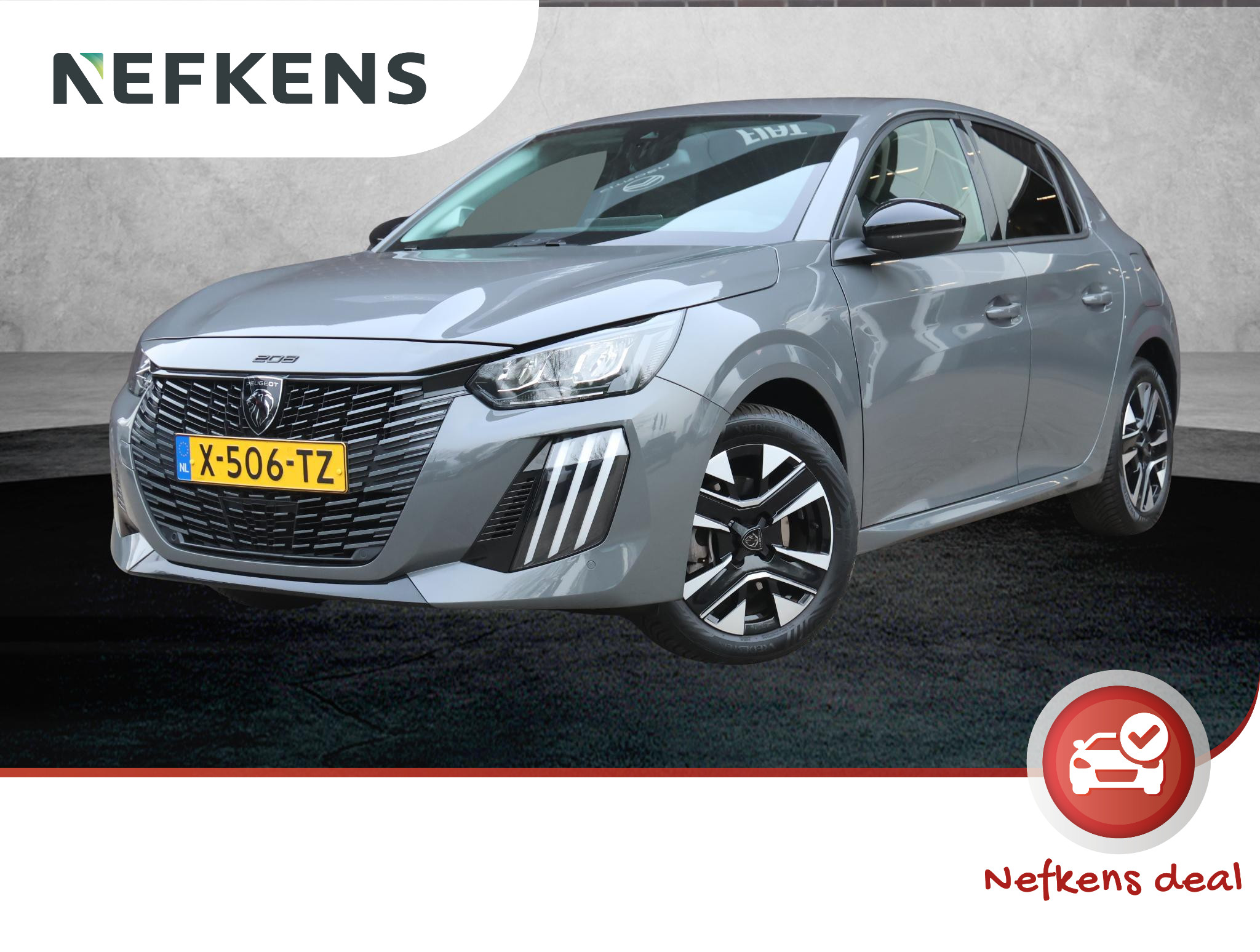 Peugeot 208 Allure 100pk Hybrid Automaat | Navigatie | 16'' Lichtmetalen Velgen | Apple Carplay/Android Auto