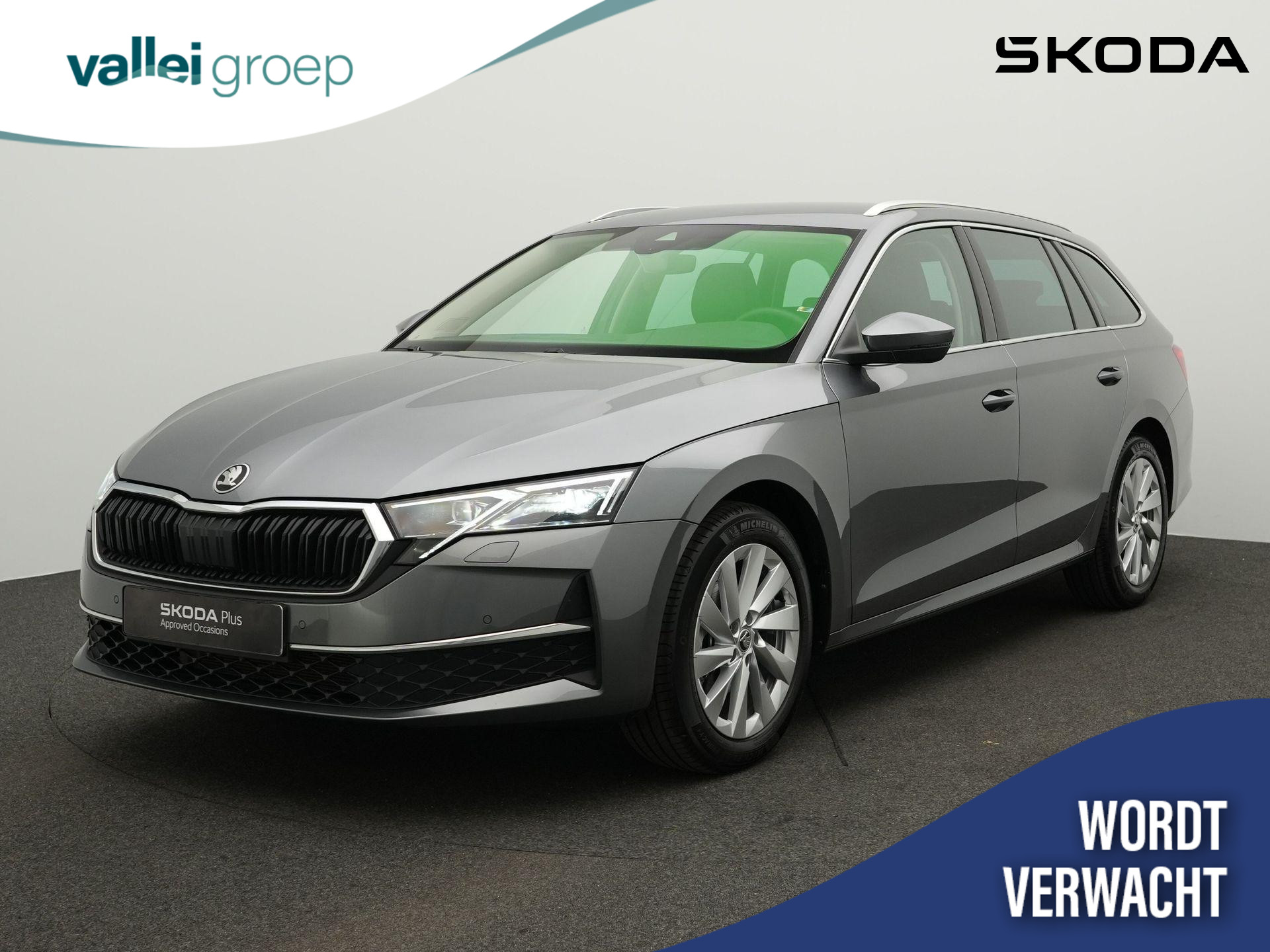 Škoda Octavia Combi 1.5 TSI 150 pk DSG MHEV Business Edition | Matrix LED | Leder/alcantara | Navigatie | Achteruitrijcamera | Adaptive Cruise