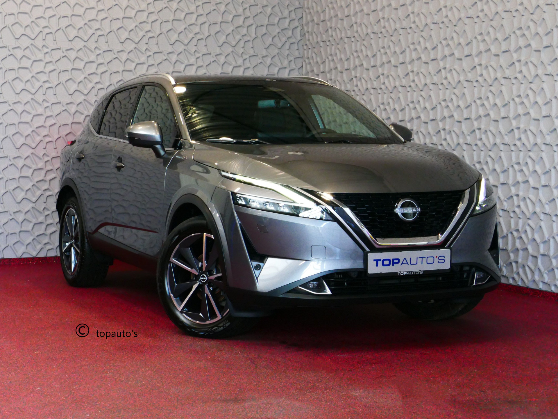 Nissan QASHQAI 1.3 MHEV 160PK TEKNA PLUS LEER PANO MASSAGE BOSE STOEL/STUUR/RUIT VERW MATRIX.LED ELEK.KLEP HEADUP 19''LMV 12/2023 28 Qashqai's op voorraad !