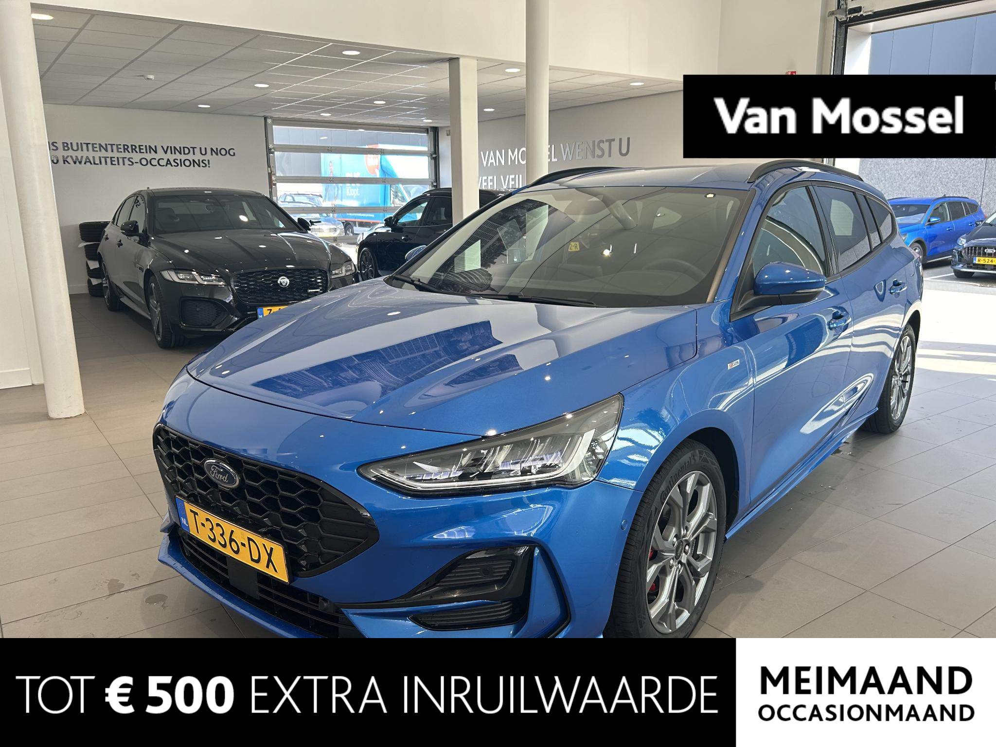 Ford Focus Wagon 1.0 EcoBoost Hybrid ST Line Style | Voorruitverwarming | Camera achter | Parkeersensoren | LMV | Stoelverwarming | Stuurverwarming