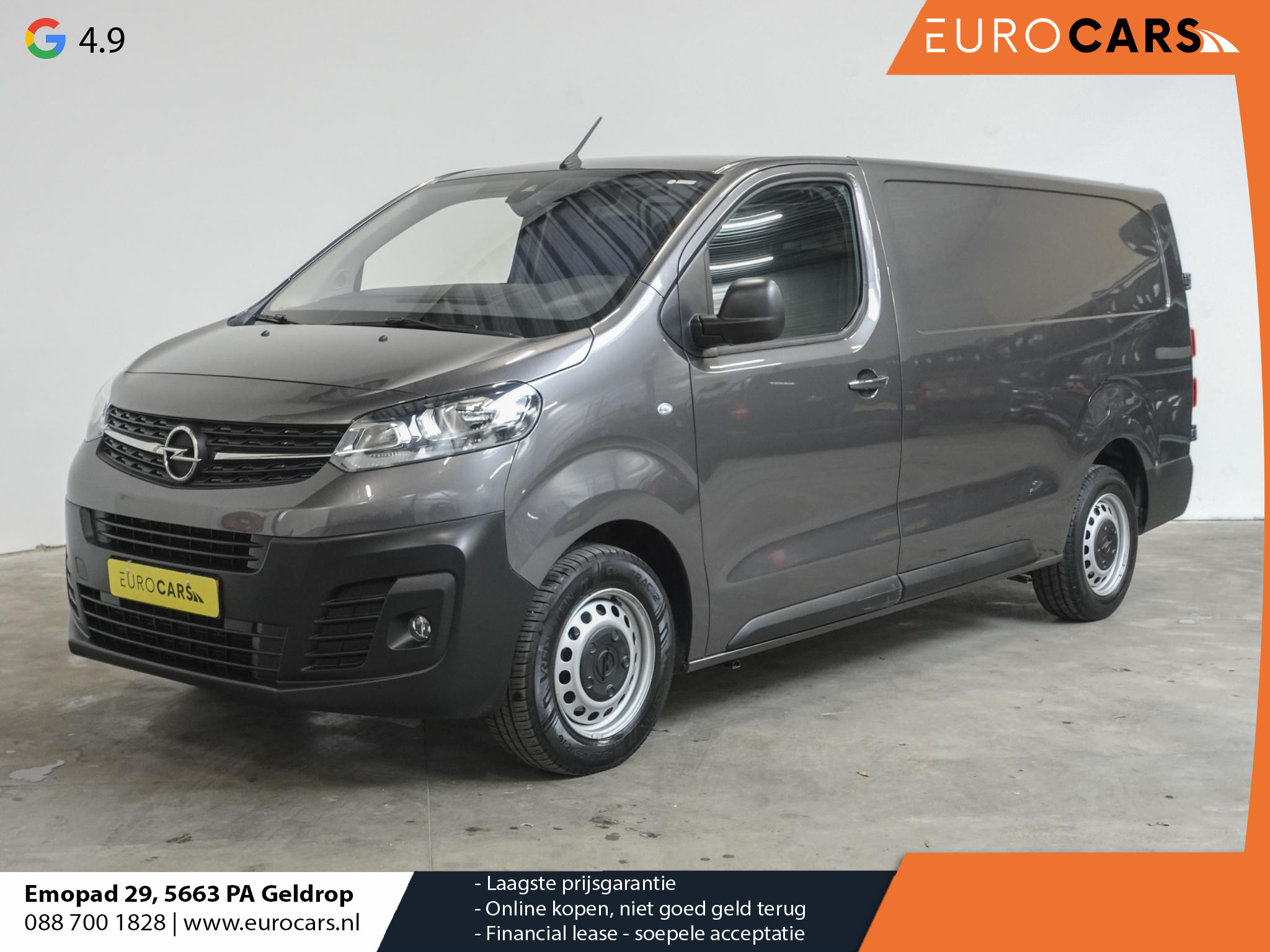 Opel Vivaro 2.0 BlueHDi 145PK L3 Automaat Airco Bluetooth Cruise Control Trekhaak Navigatie