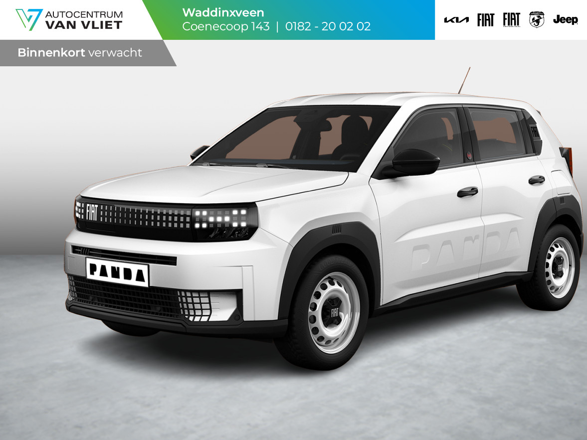 Fiat Panda Grande Red 44 kWh | Airco | Cruise | Apple Carplay | 16" | PDC