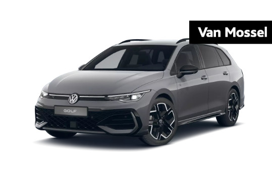 Volkswagen Golf Variant 1.5 eTSI R-Line Edition 116 PK Automaat | #AD | Black style | Apple Carplay draadloos | Navigatie | Stoelverwarming | 360 Camera | Android Auto draadloos | Keyless access | Climate control | 18" Lichtmetalen velgen | IQ Lights | Ruiten getint |