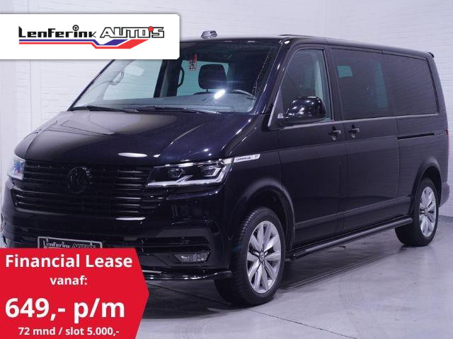 Volkswagen Transporter 2.0 TDI 150 pk DSG Aut Dubbel Cabine 2x Schuifdeur, LED Koplampen, Navi, Camera, PDC V+A, 5-Zits