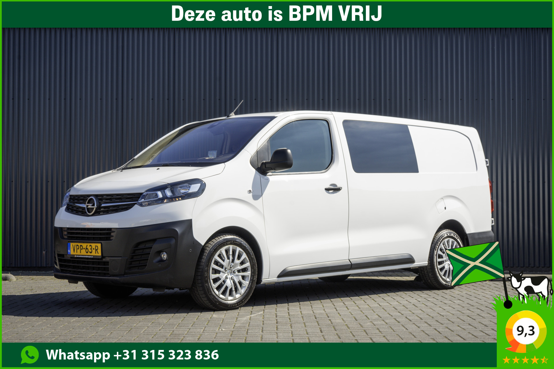 Opel Vivaro 2.0 CDTI L3H1 | 145 PK | Automaat | 6-Zits | Head-up Display | CarPlay | Top conditie | Navigatie | Cruise | Camera | Airco | Euro 6