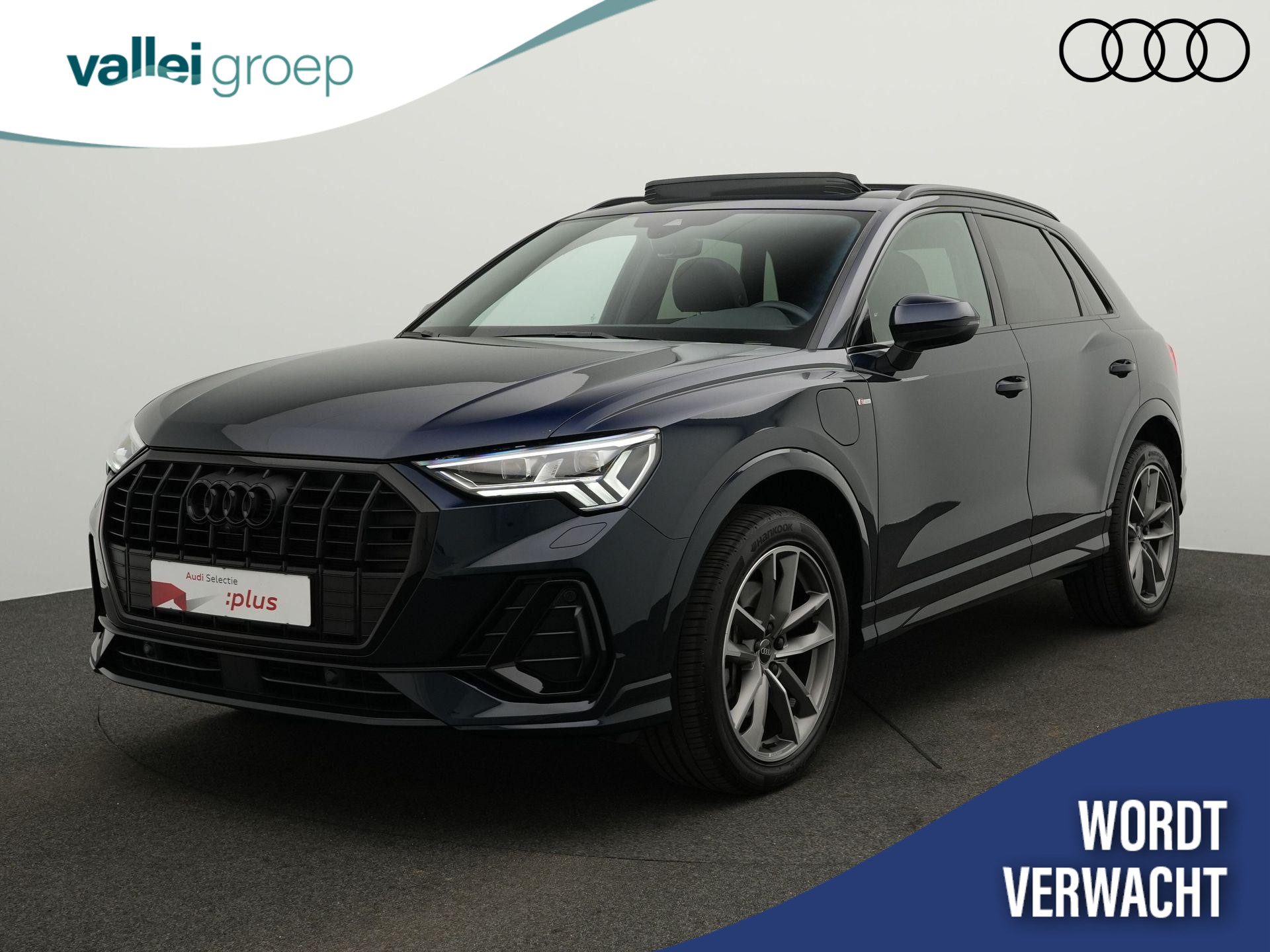 Audi Q3 45 TFSI e 245 pk S-tronic Advanced edition / S-Line | Panoramadak | Trekhaak | Matrix LED | Elektr. stoelen | SONOS | Rondomzicht camera