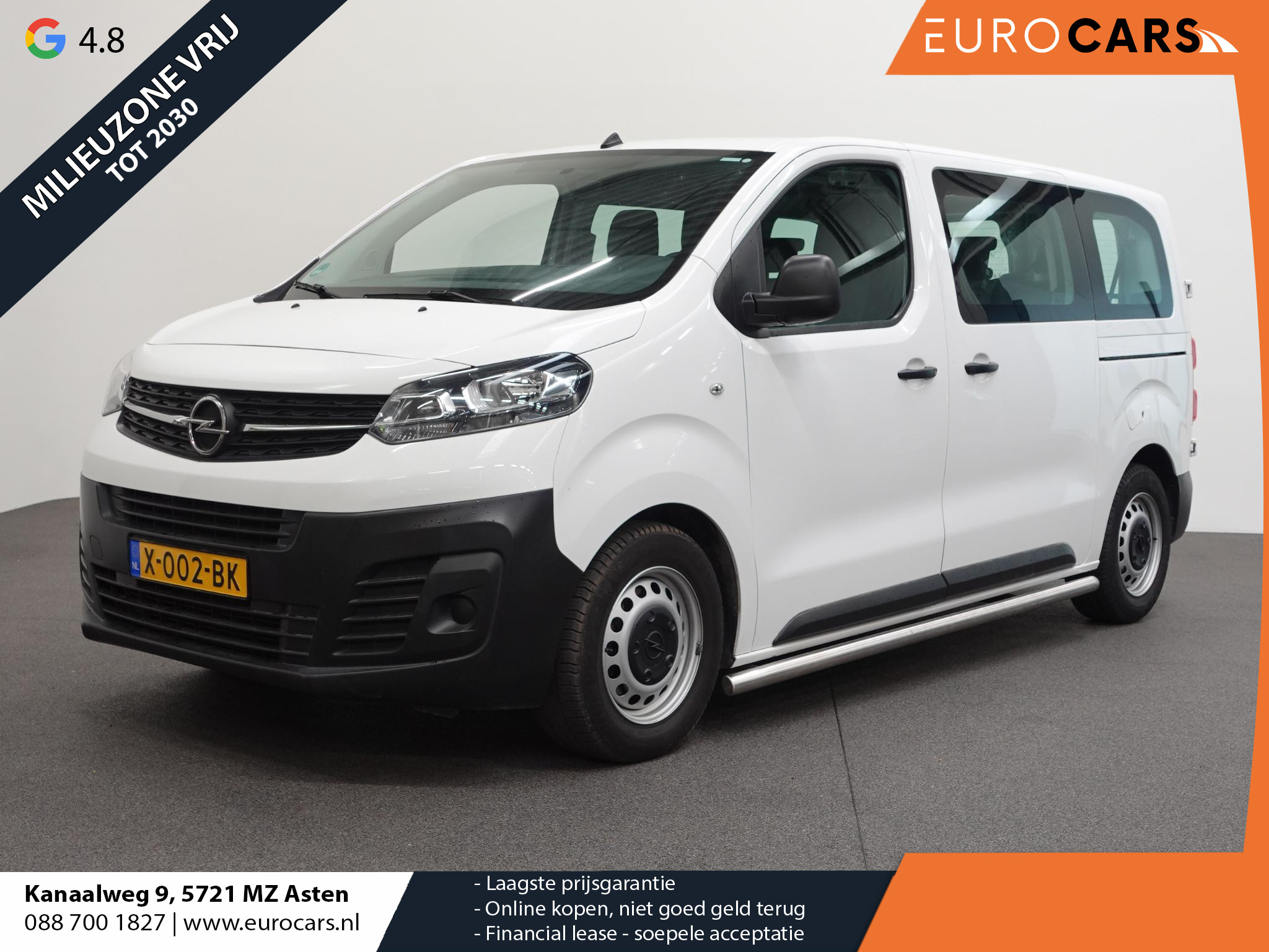 Opel Vivaro Combi 1.5 CDTI L2H1 Cruise Control  Parkeersensoren Achter  Bluetooth Airco Voor en Achter  Schuifdeur Rechts en Links