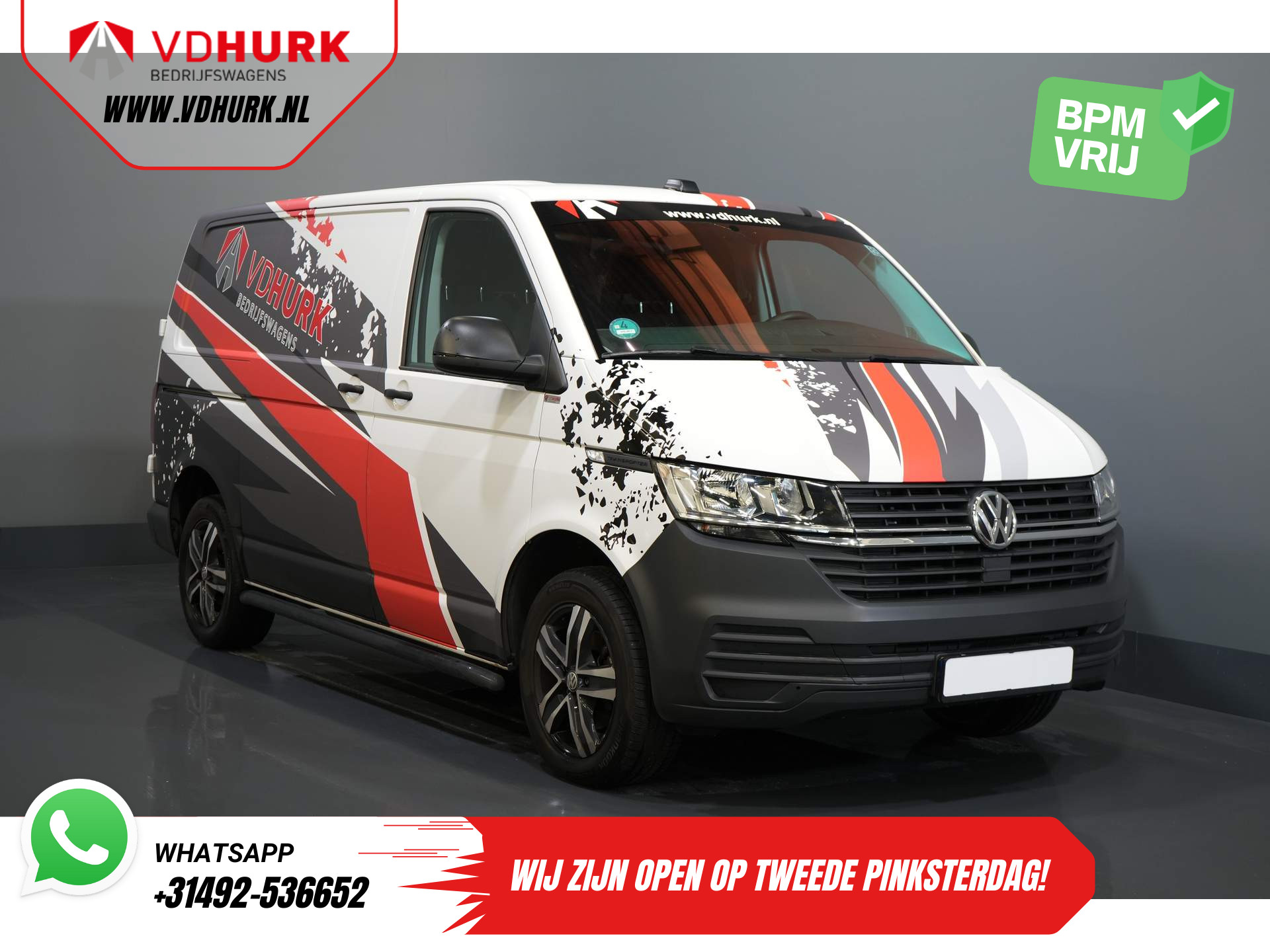 Volkswagen Transporter T6.1 2.0 TDI DEMO BPM VRIJ! Carplay/ Cruise/ LMV/ Sidebars/ PDC/ Airco