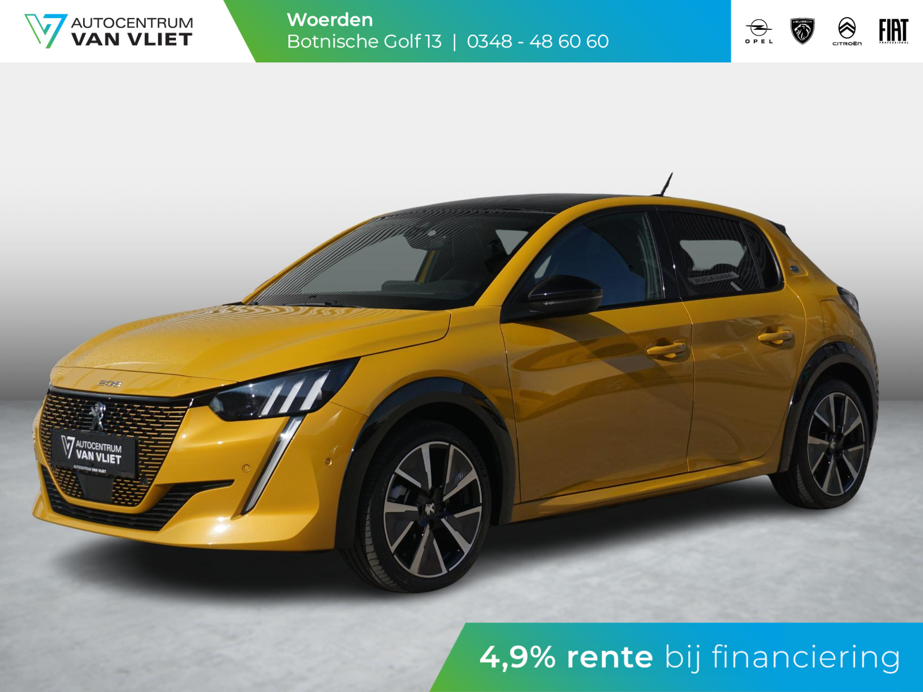 Peugeot e-208 EV GT 350 50 kWh Panoramadak