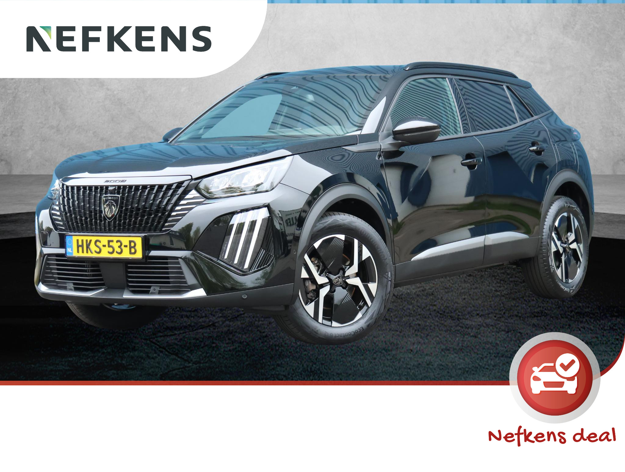 Peugeot 2008 1.2 Hybrid 136PK Allure | NIEUW!!| Navigatie | 360'Camera | LMV | Adaptief Cruise Control | AppleCarPlay/AndroidAuto | 17''LMV | LED | Keyless | Stoelverwarming |