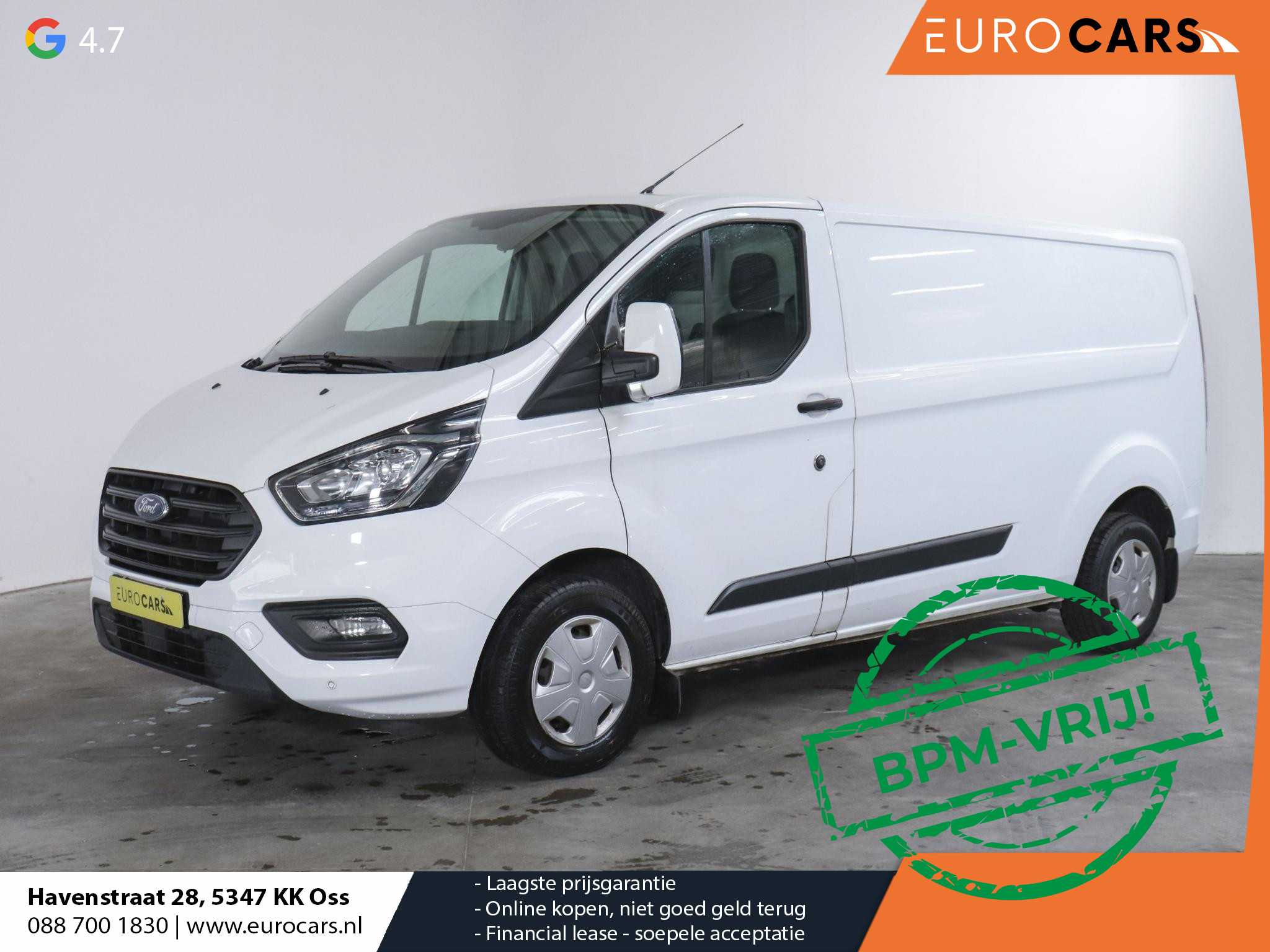 Ford Transit Custom L2H1 Trend Airco Cruise Control Bluetooth LED Parkeer sensoren Betimmering