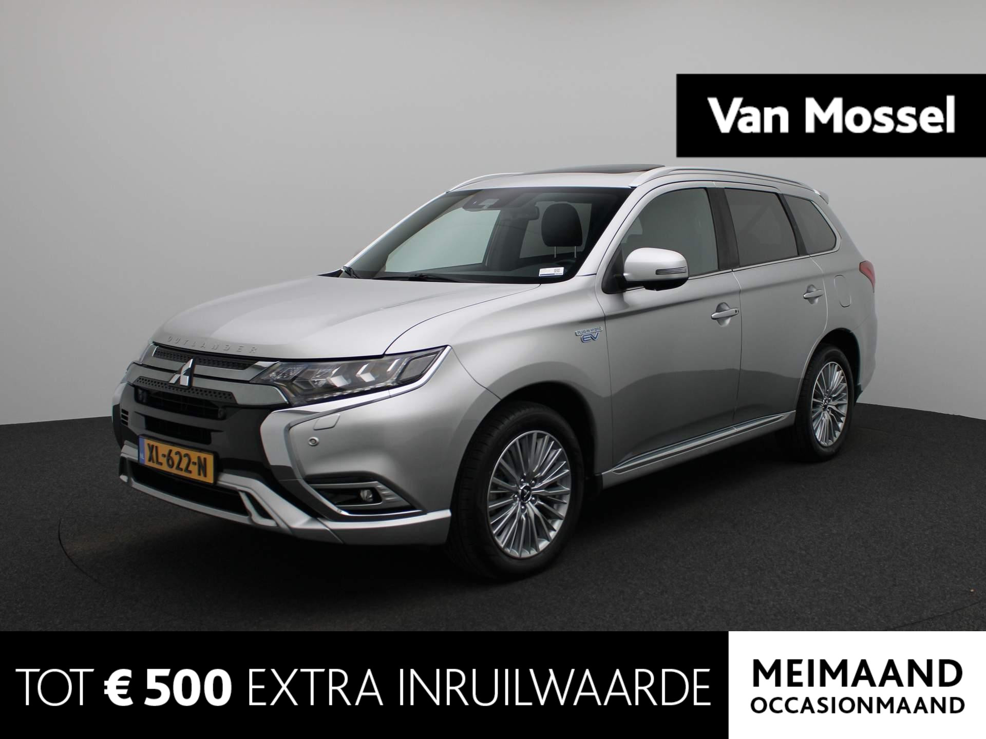 Mitsubishi Outlander 2.4 PHEV Instyle | Lederen Bekleding | DAB | Stuurwielverwarming | Stoelverwarming | Panoramadak | Elektrische bedienbare stoelen | Elektrische Achterklep | Apple Carplay |