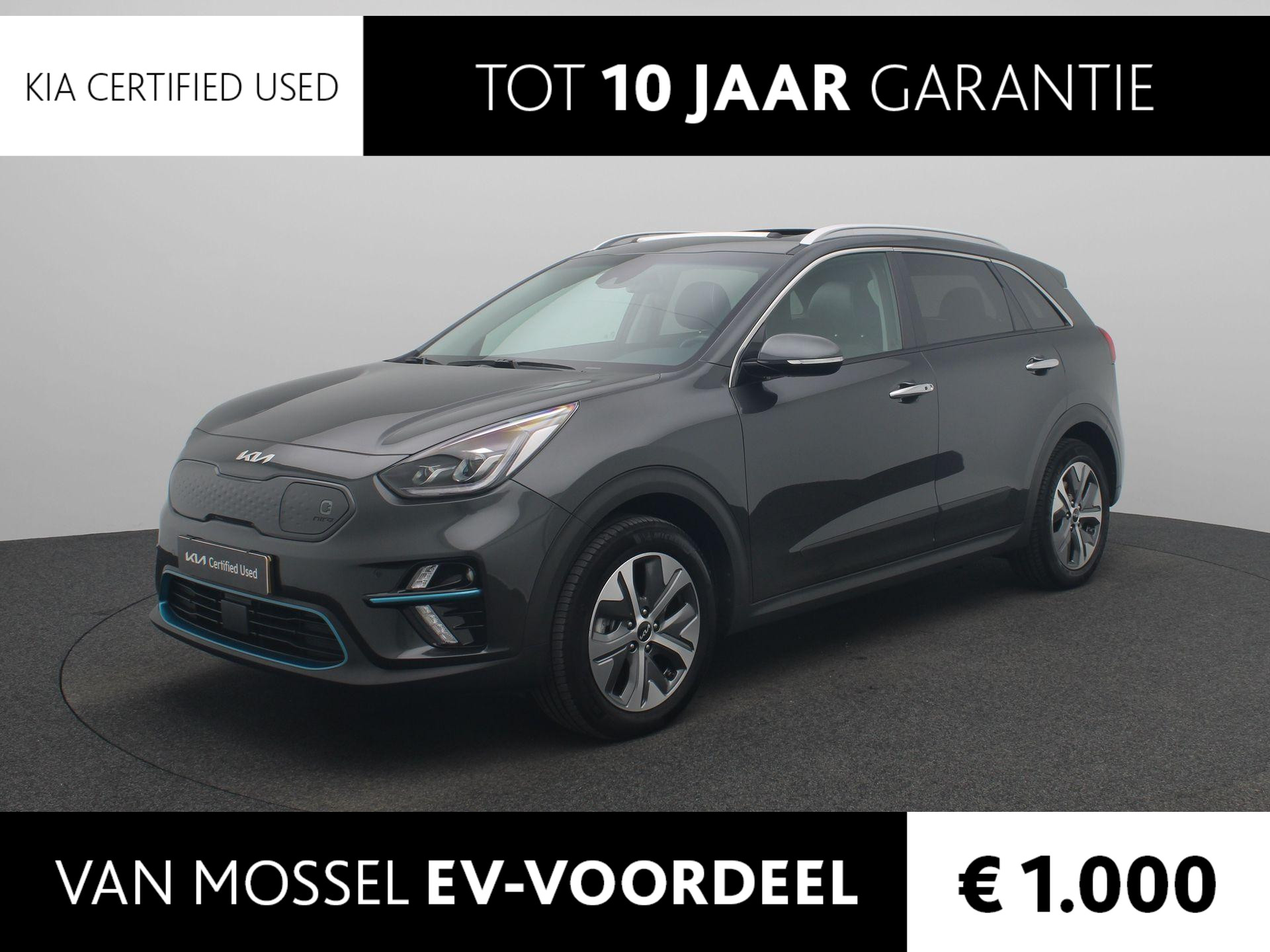 Kia e-Niro ExecutiveLine 64 kWh Leder | Stoelverwarming | Navi | Camera | Cruise | Clima | 3-Fase