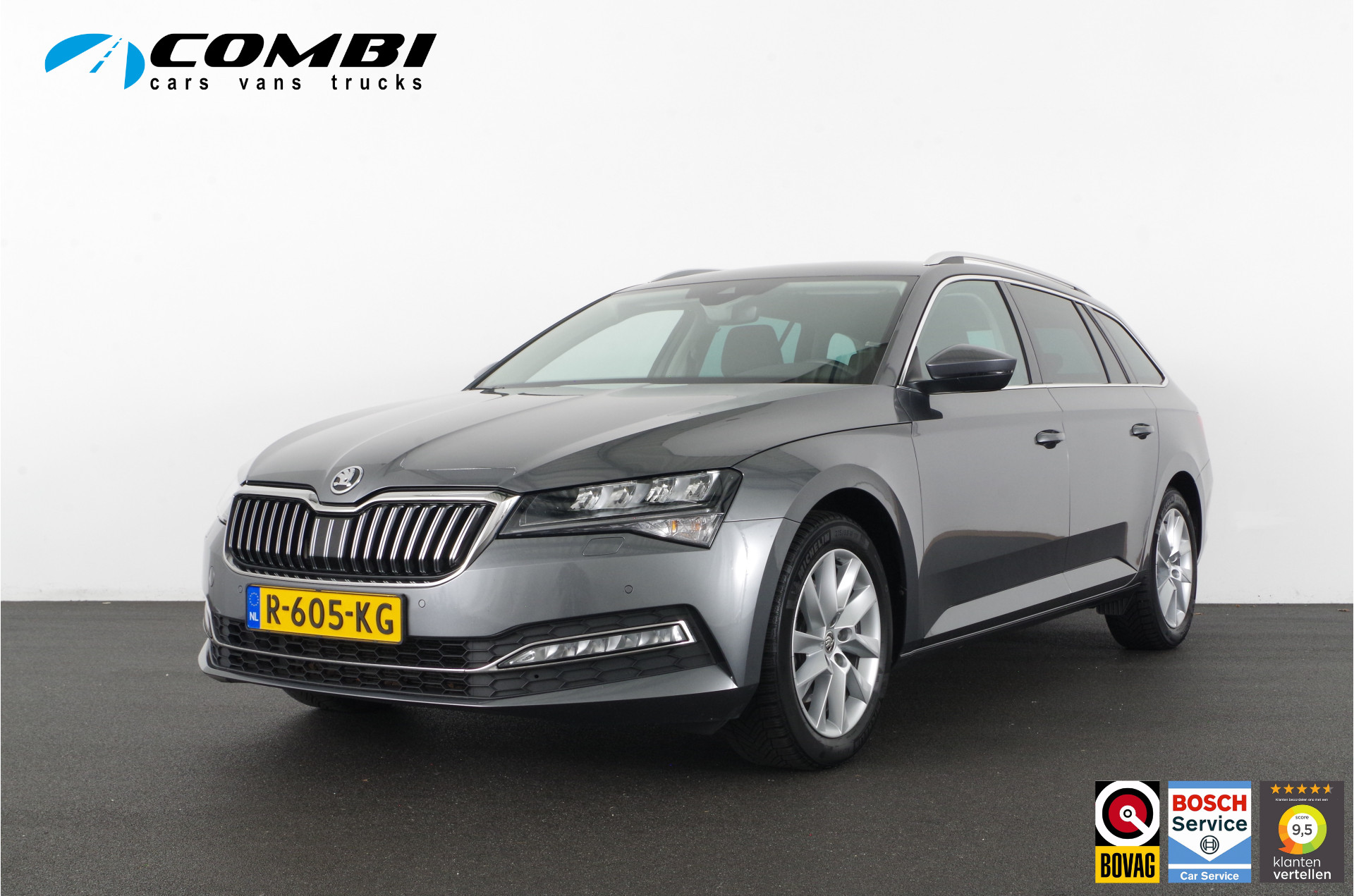 Škoda Superb Combi 1.5 TSI ACT Style > 150pk/DSG-7/Adapt. cruise/Graphite Grey/Keyless entry...