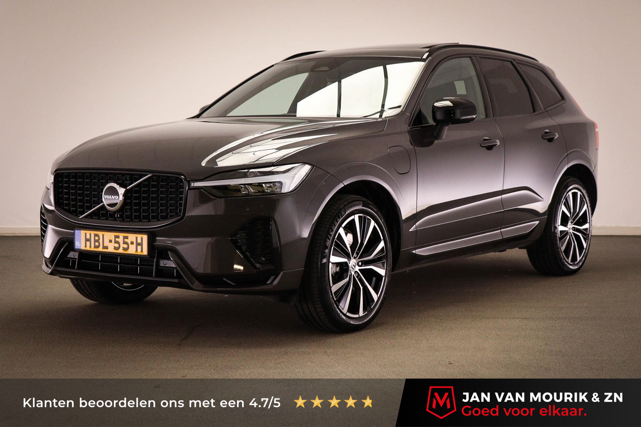 Volvo XC60 2.0 T6 Plug-in hybrid AWD Ultimate Dark | PANORAMADAK | LED | DAB | APPLE | CAMERA | 20"