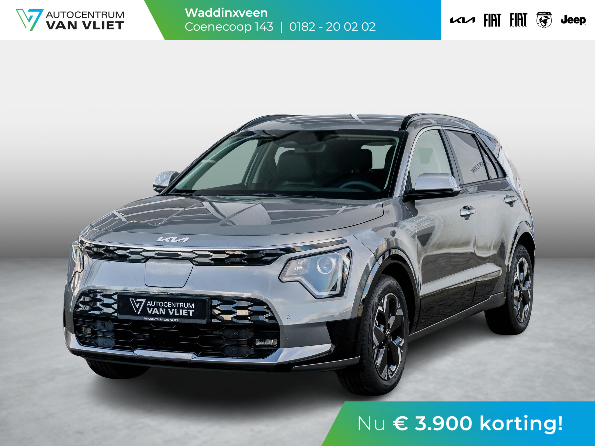 Kia Niro EV Light Advanced 64.8 kWh | Uit voorraad leverbaar l Stoel&Stuur Verwarming l Privacy glas l PDC | Camera