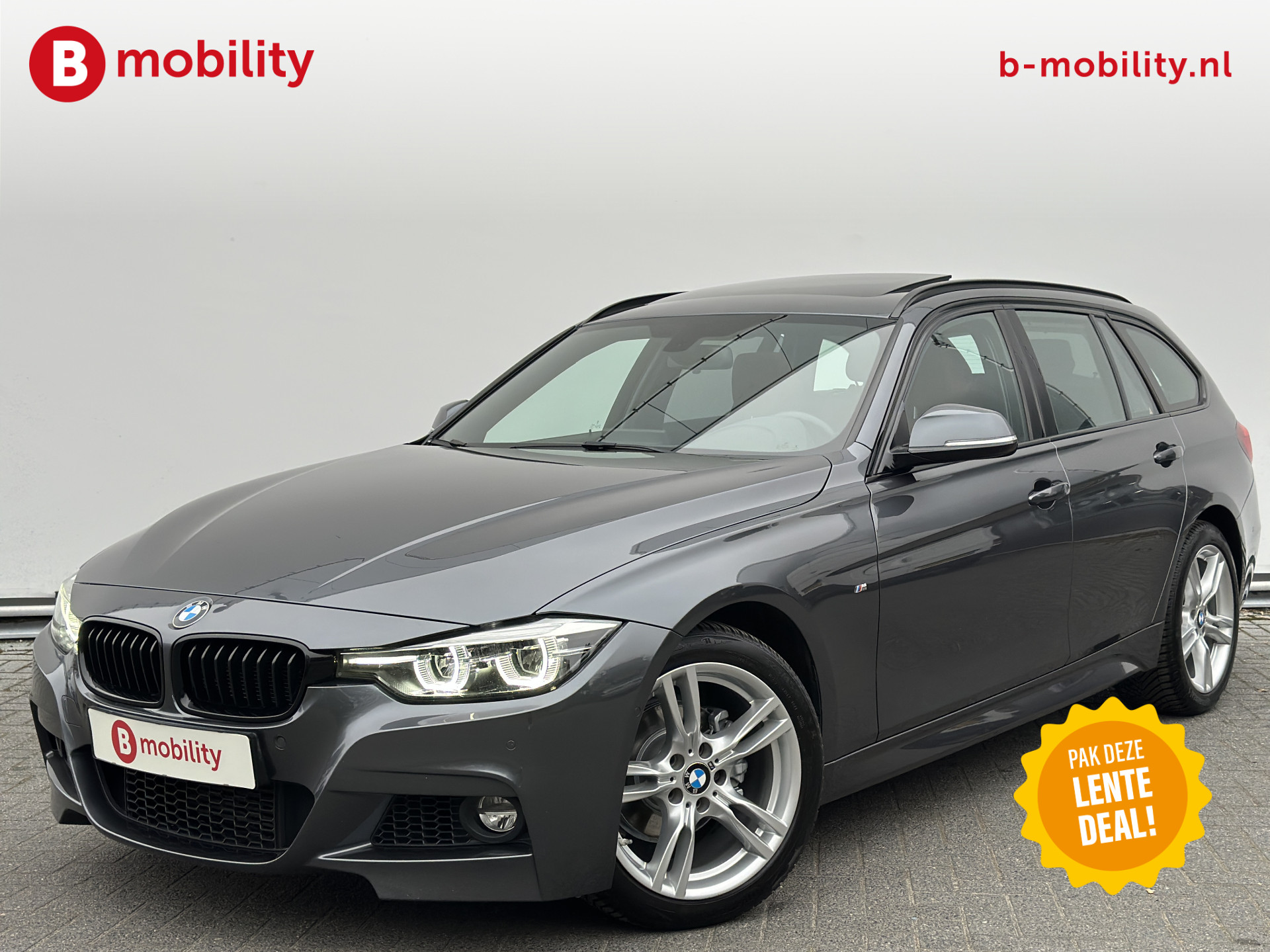 BMW 3 Serie Touring 318i M Sport High Executive Automaat Apple CarPlay | Panoramadak | Navigatie | Leer | Stoelverwarming