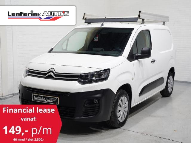 Citroën Berlingo 1.6 BlueHDI 100 pk L1 Navi, Camera, Airco Imperiaal, Elek. Pakket, NAP, 2-Zits