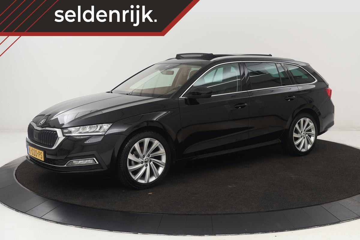 Škoda Octavia 1.0 TSI Business Edition Plus | Panoramadak | Leder | Trekhaak | Stoelverwarming | Carplay | Sfeerverlichting | Navigatie | Adaptive cruise | Camera | Full LED | Keyless