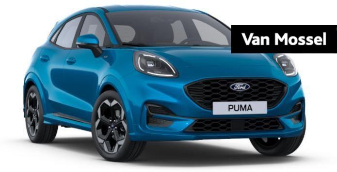Ford Puma 1.0 EcoBoost Hybrid ST-Line X | €4.000,00 KORTING! | 18 INCH | ELEKTRISCHE ACHTERKLEP | B&O AUDIO | AUTOMAAT | DIGITAL AQUA BLUE |