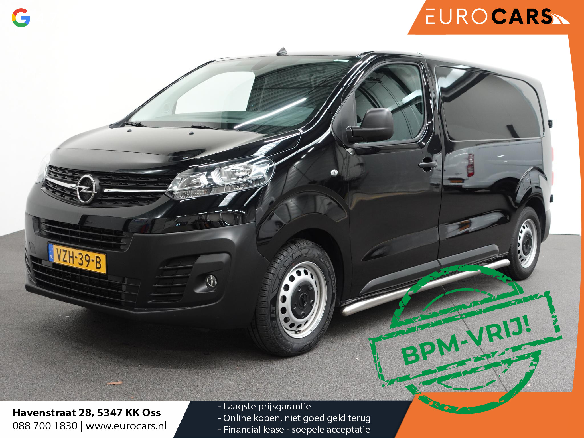Opel Vivaro 2.0 BlueHDi 145PK L2 Automaat Airco Navigatie Trekhaak Side Bars Betimmering Laadruimte