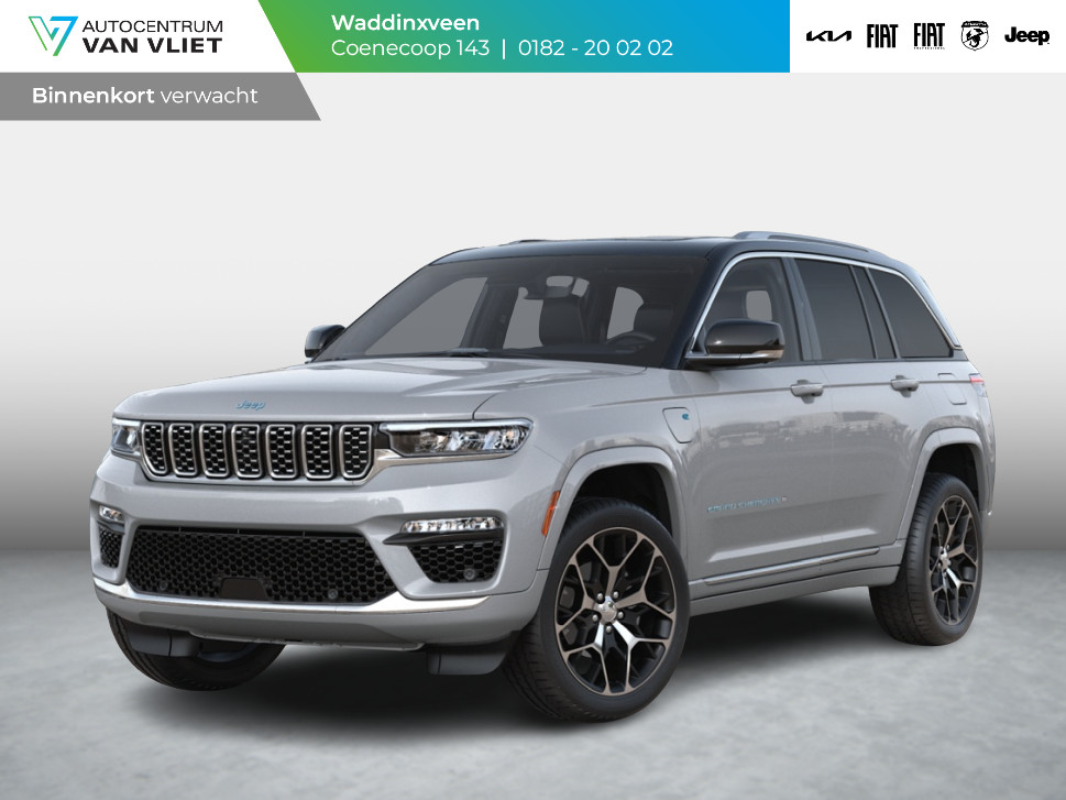 Jeep Grand Cherokee 2.0 Summit Reserve 4xe | McIntosh High End Audio | Schuif/Kanteldak | Head-Up | 21" | Winter Pack | Adapt. Cruise | Bicolore