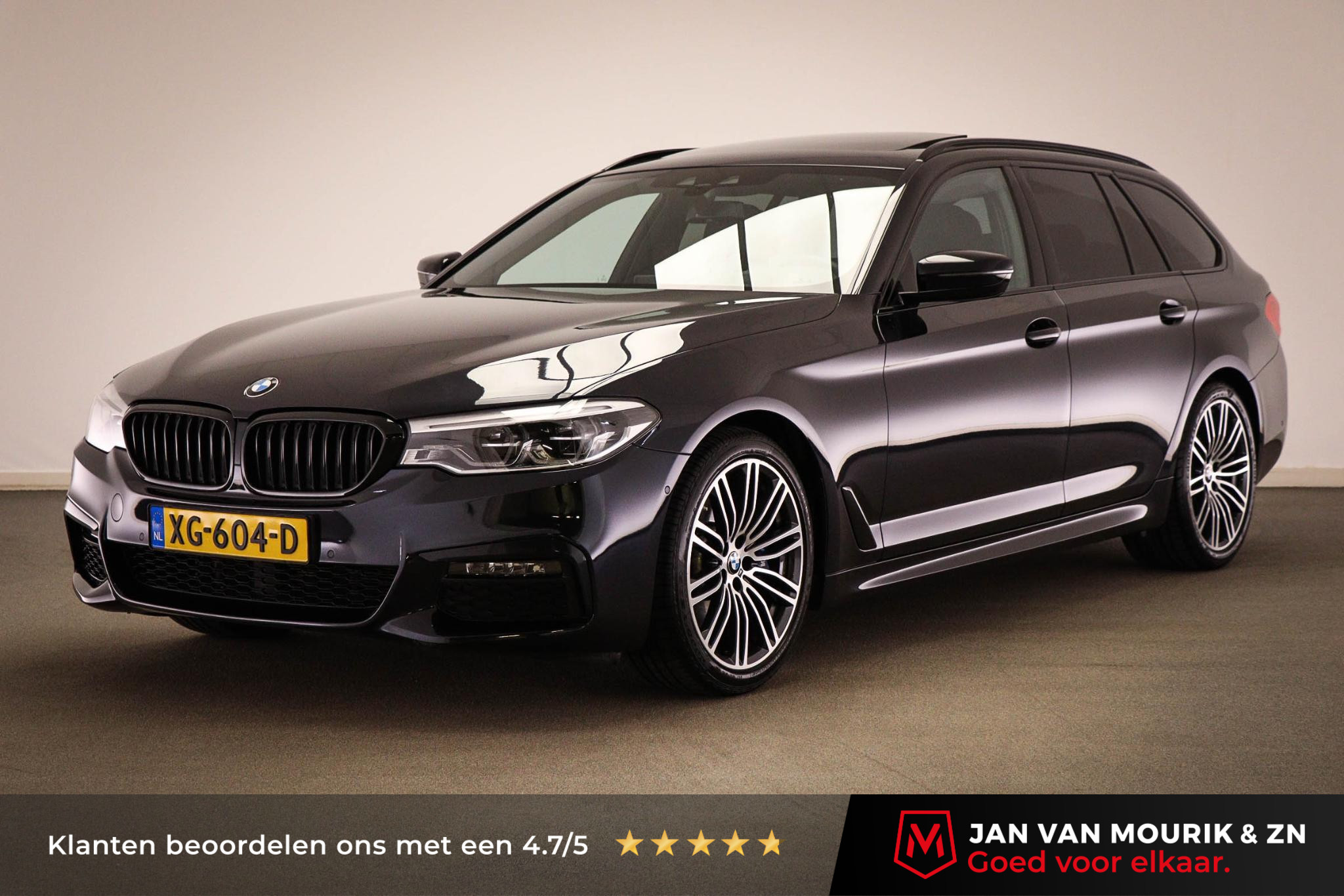 BMW 5 Serie Touring 530i M-Sport High Executive | PANORAMADAK | HEAD UP | TREHAAK