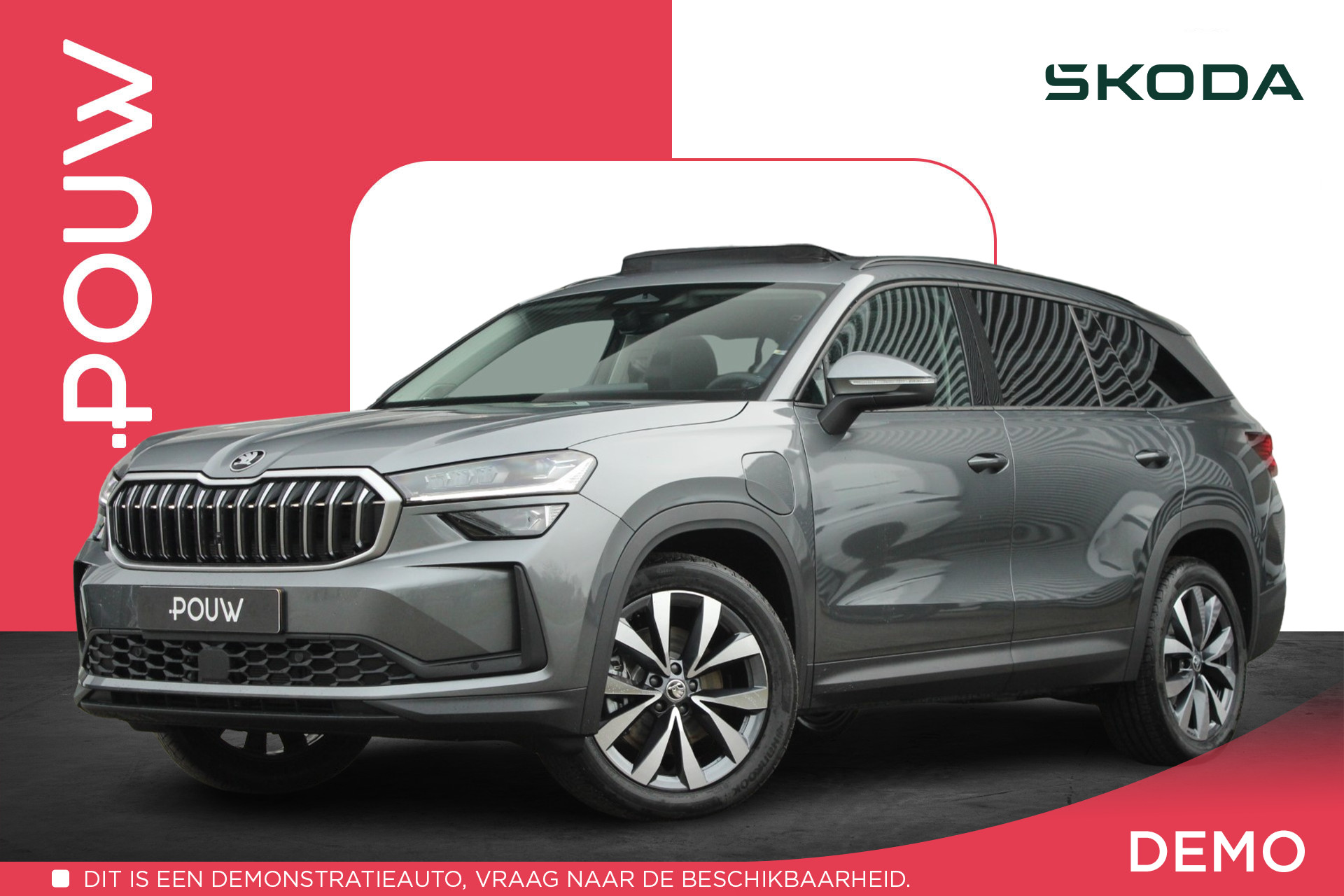 Škoda Kodiaq 1.5 TSI 204pk PHEV Business Edition | Panoramadak | Leder | Trekhaak | Matrix LED