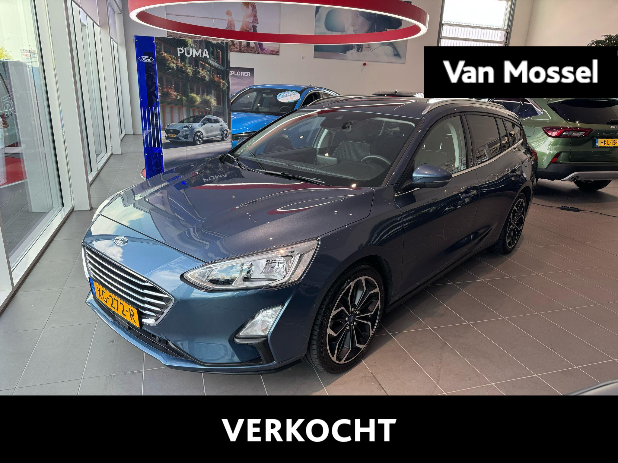 Ford Focus Wagon 1.0 EcoBoost Titanium Business | Navigatie | Verwarmbare Voorstoelen- Stuurwiel- Voorruit | Achteruitrijcamera | Keyless Entry |