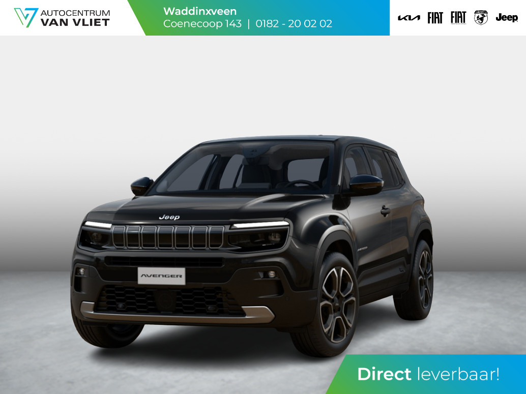 Jeep Avenger 1.2 e-Hybrid Summit | Leder&Winter Pack | Schuif/Kanteldak | Infotainment&Convience Pack
